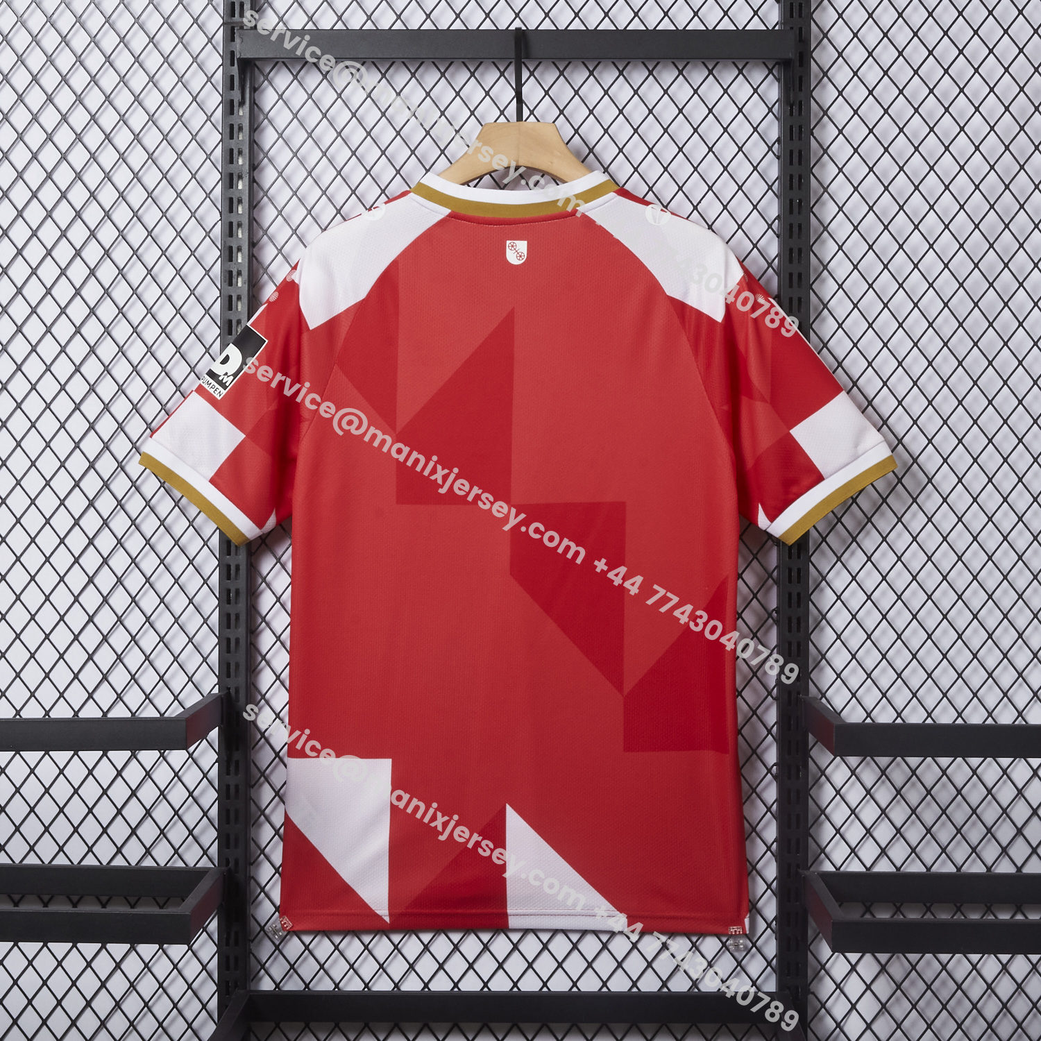 ManixJersey.com | Mainz 25-26 Conference League Home Jersey - Fans Version -Customize Name, Number and Patch | Worldwide Shipping