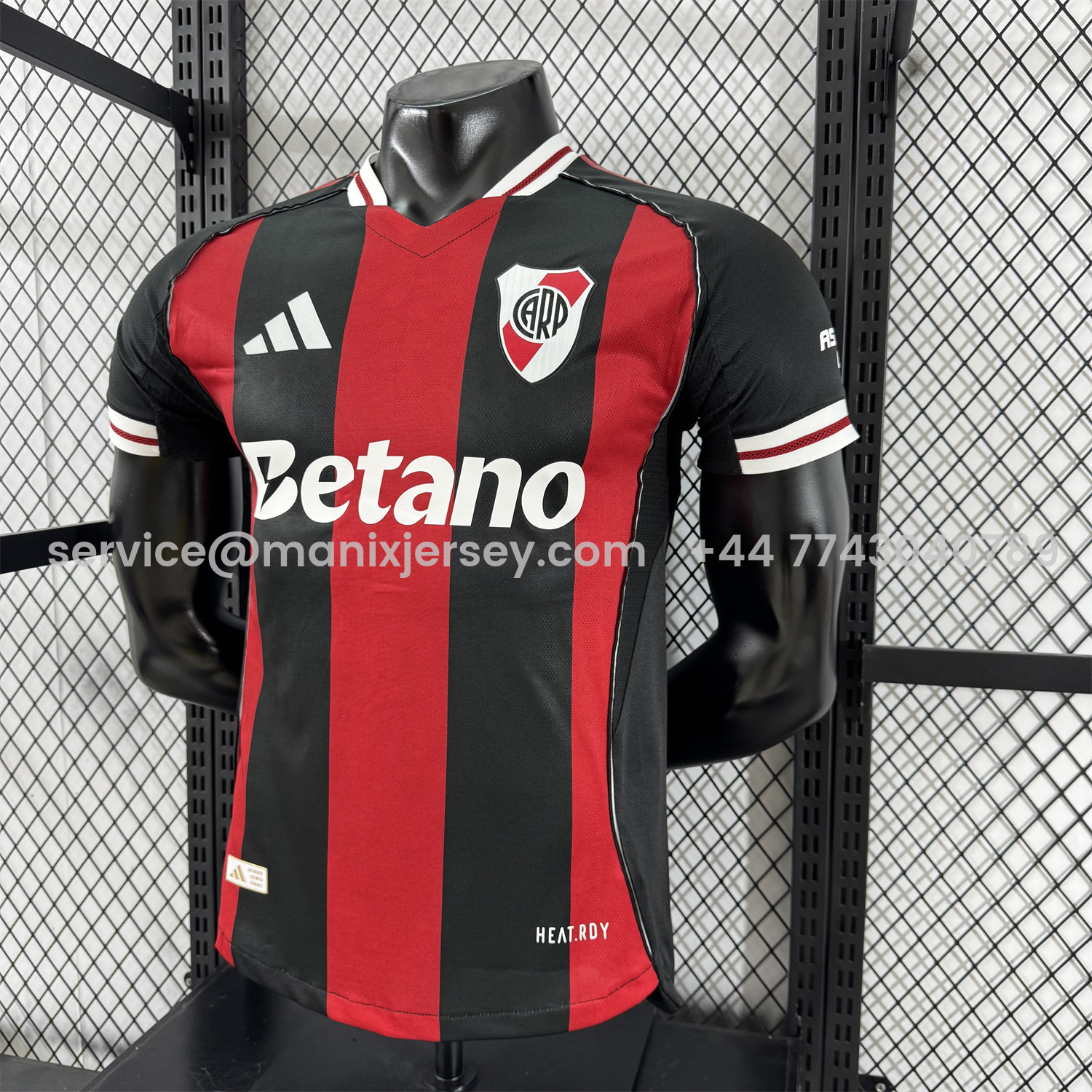 ManixJersey.com | River Plate 25-26 Away Jersey - Player Version -Customize Name, Number and Patch | Worldwide Shipping