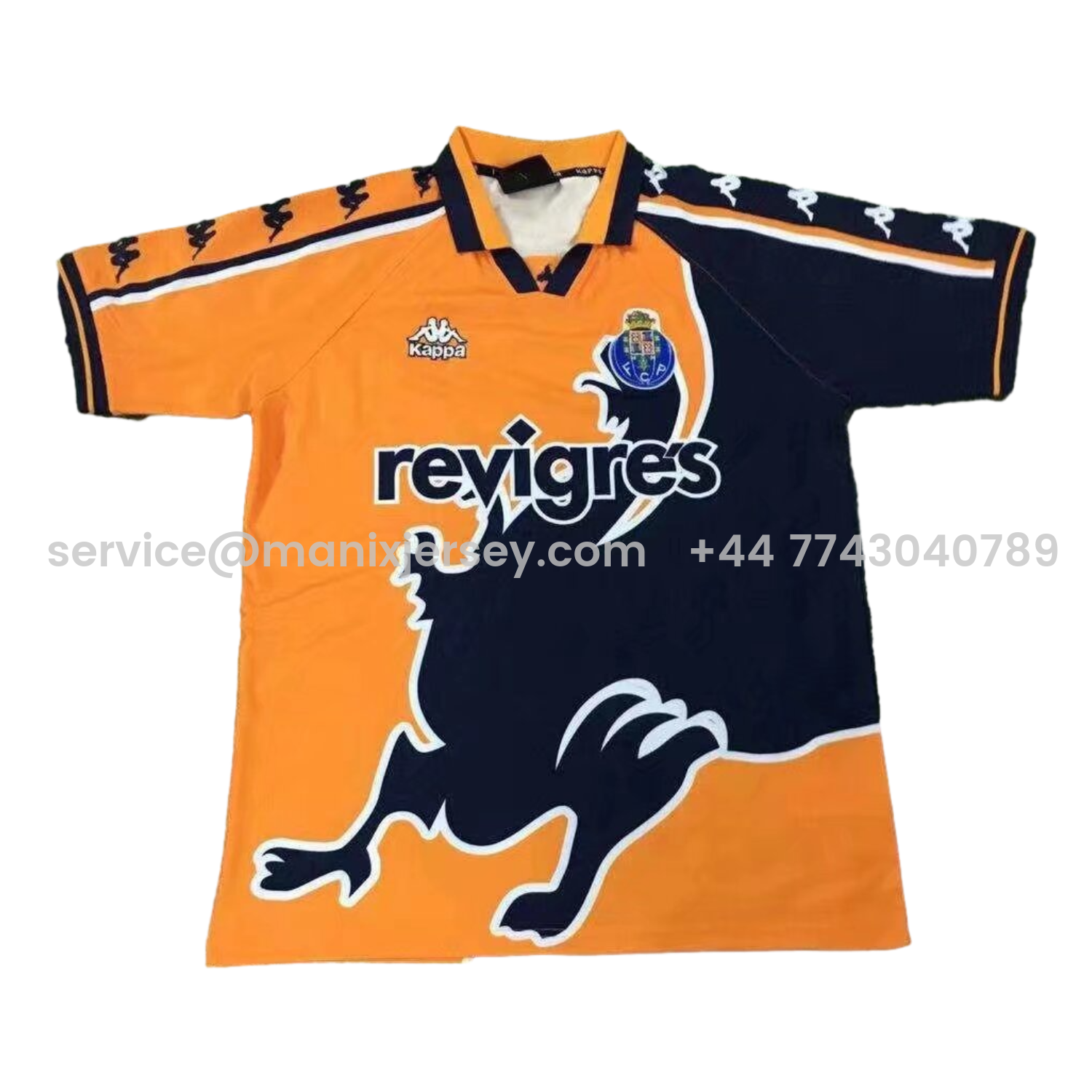 ManixJersey.com | Retro Porto 1997-99 Away Jersey -Customize Name, Number and Patch | Worldwide Shipping