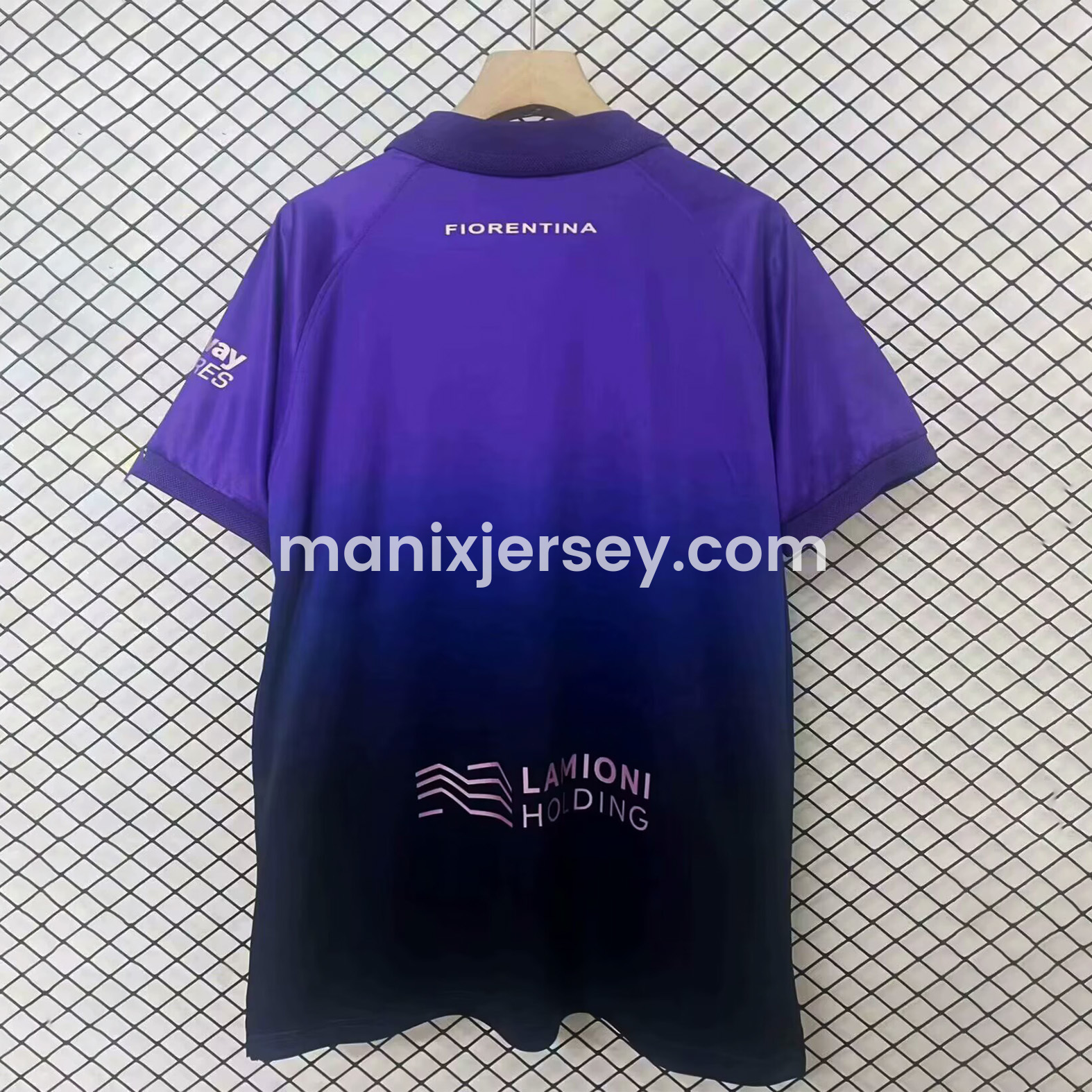 ManixJersey.com | Fiorentina 24-25 Fourth Jersey - Fans Version -Customize Name, Number and Patch | Worldwide Shipping