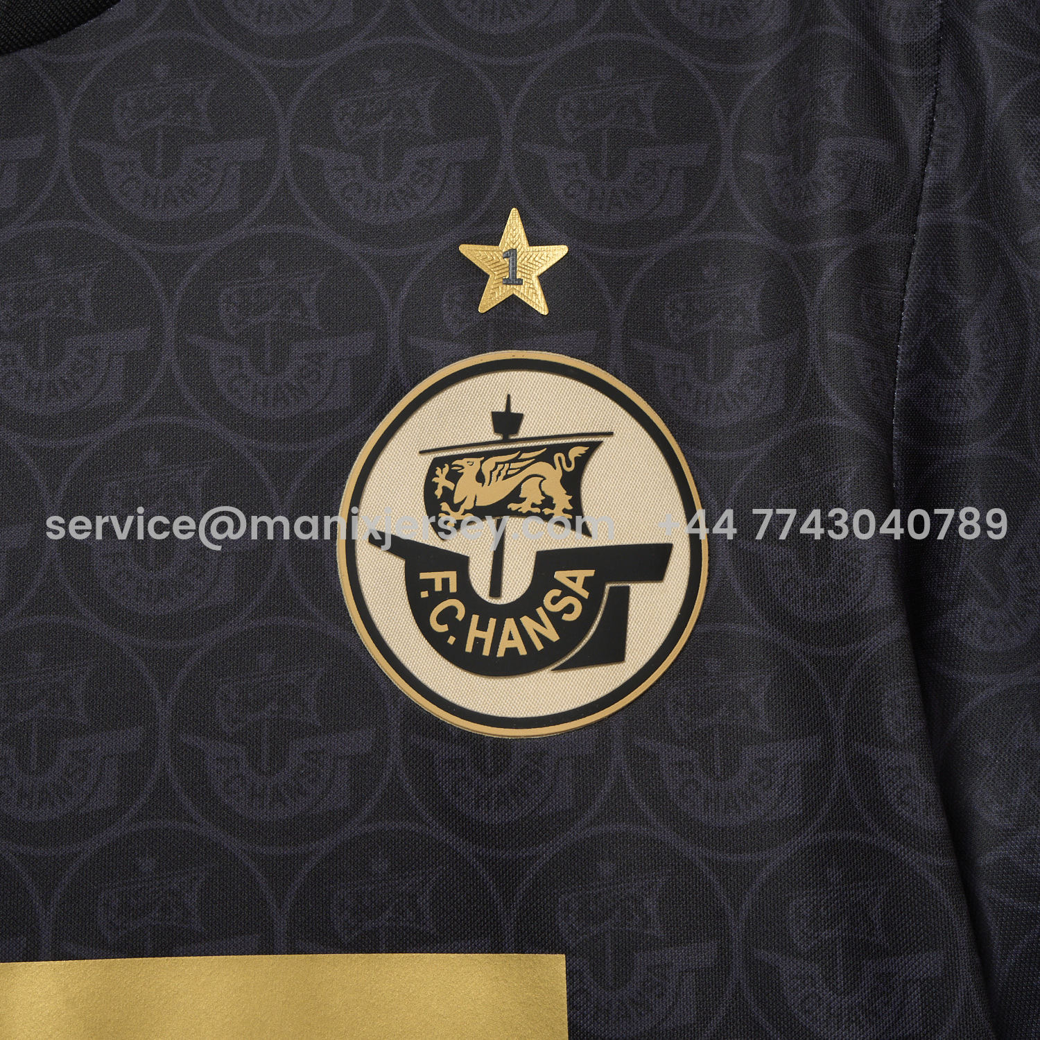 ManixJersey.com | Hansa Rostock 25-26 Third Jersey - Fans Version -Customize Name, Number and Patch | Worldwide Shipping