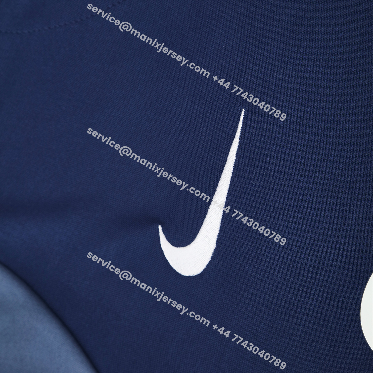 ManixJersey.com | Paris Saint-Germain PSG 25-26 Short-Sleeve Training Set - Royal Blue & Royal Blue Shorts -Customize Name, Number and Patch | Worldwide Shipping