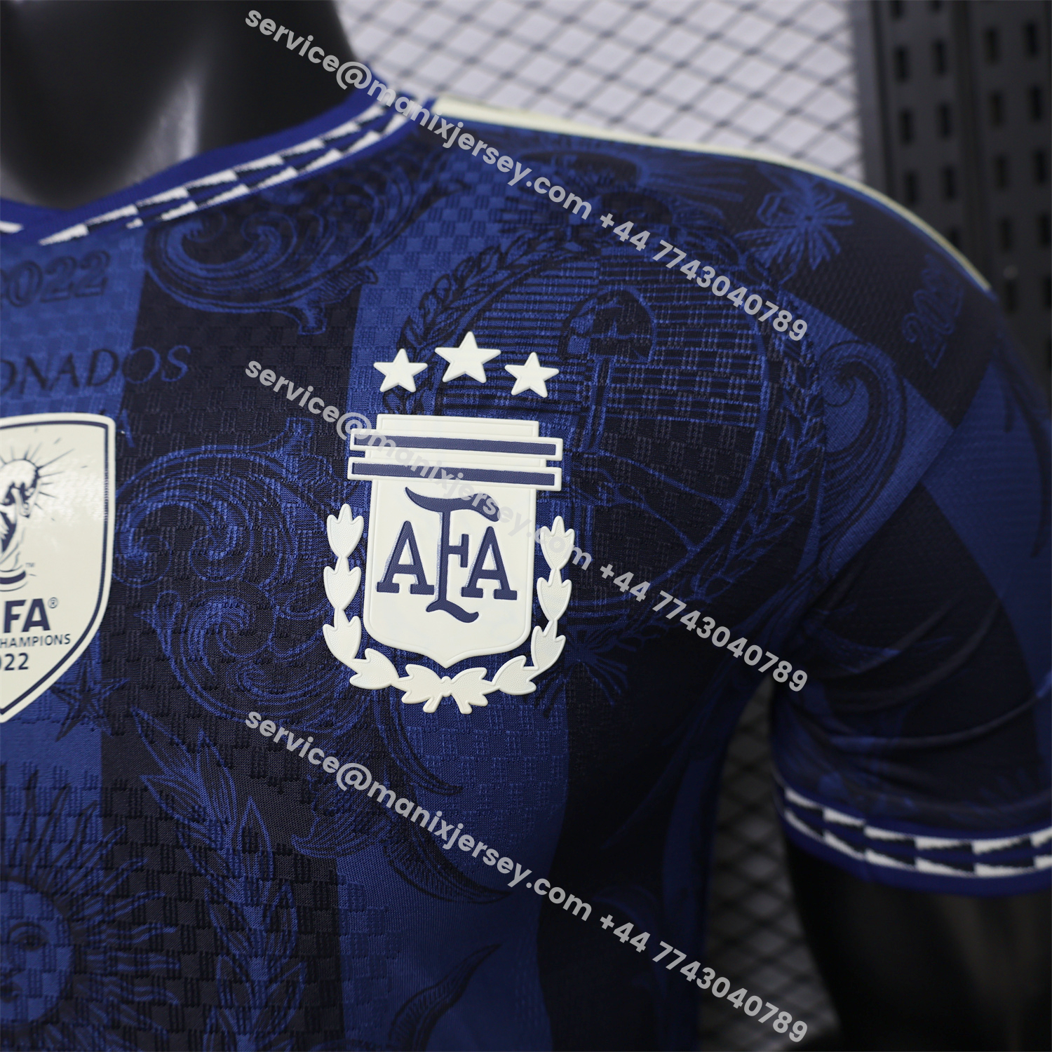 Argentina 2026 Dark Blue And Black Pattern Sun Special Edition Jersey - Player Version:football jersey mysite: unitedjerseyfootball 邓江浪:football