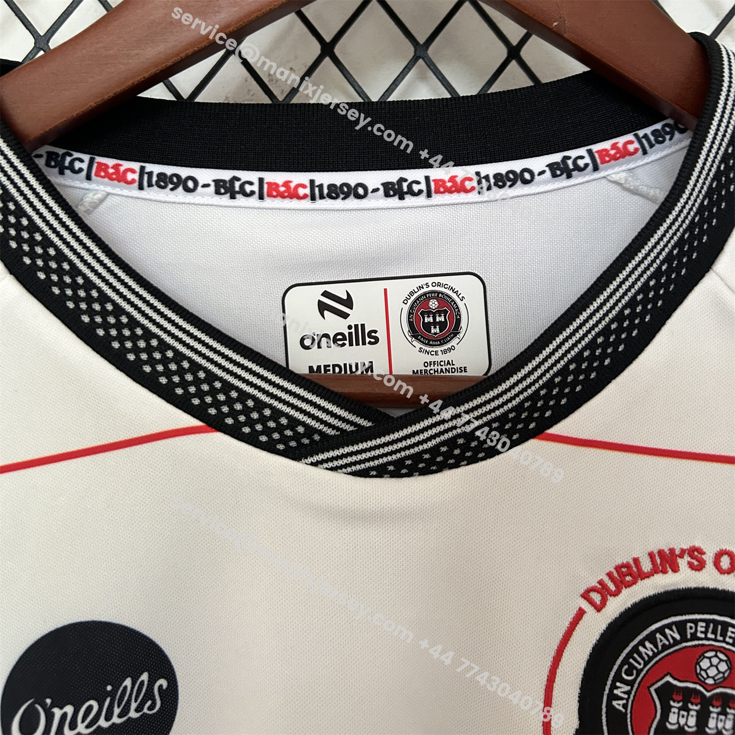 ManixJersey.com | Bohemian 25-26 Away Jersey - Fans Version -Customize Name, Number and Patch | Worldwide Shipping