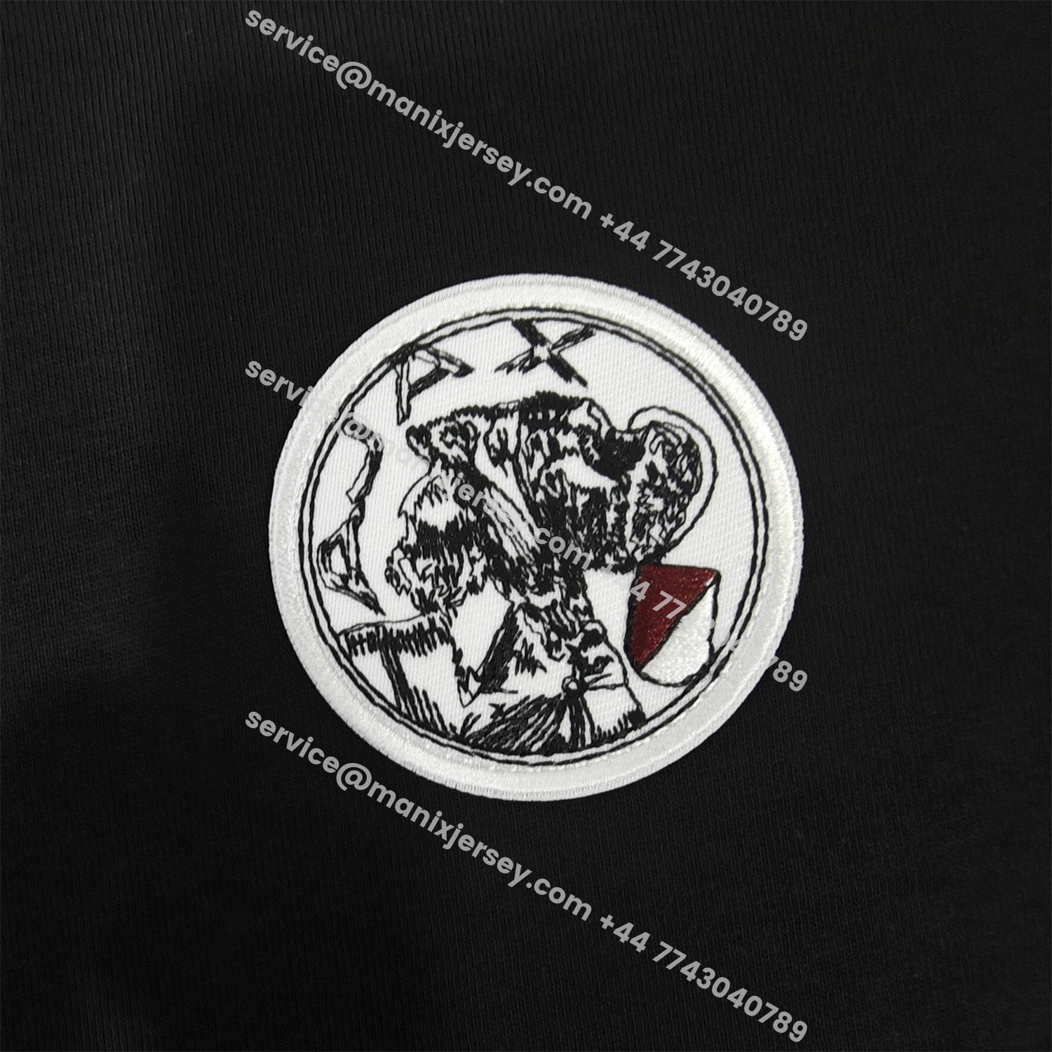 ManixJersey.com | Ajax 25-26 Originals Terrace Icon Unisex Pullover Hoodie -Customize Name, Number and Patch | Worldwide Shipping