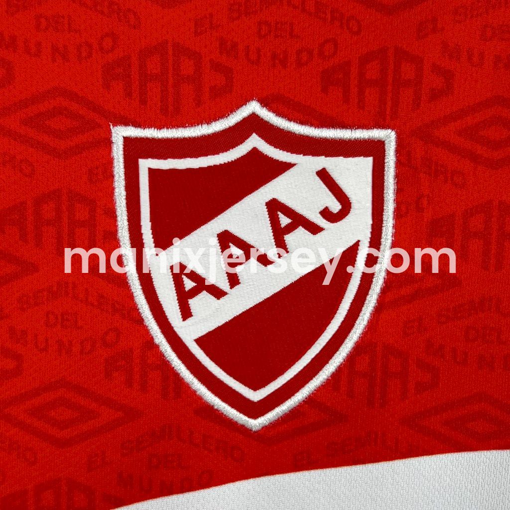 ManixJersey.com | Argentinos Juniors 25-26 Away Jersey - Fans Version -Customize Name, Number and Patch | Worldwide Shipping