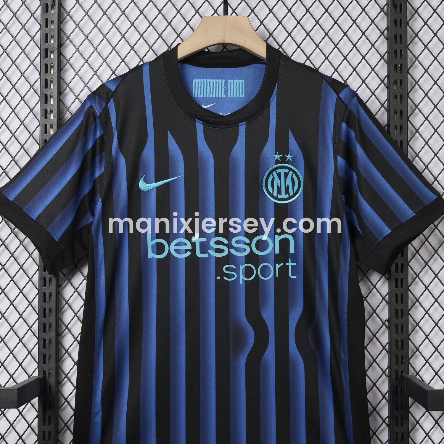 ManixJersey.com | Inter Milan 25-26 Home Jersey - Fans Version -Customize Name, Number and Patch | Worldwide Shipping