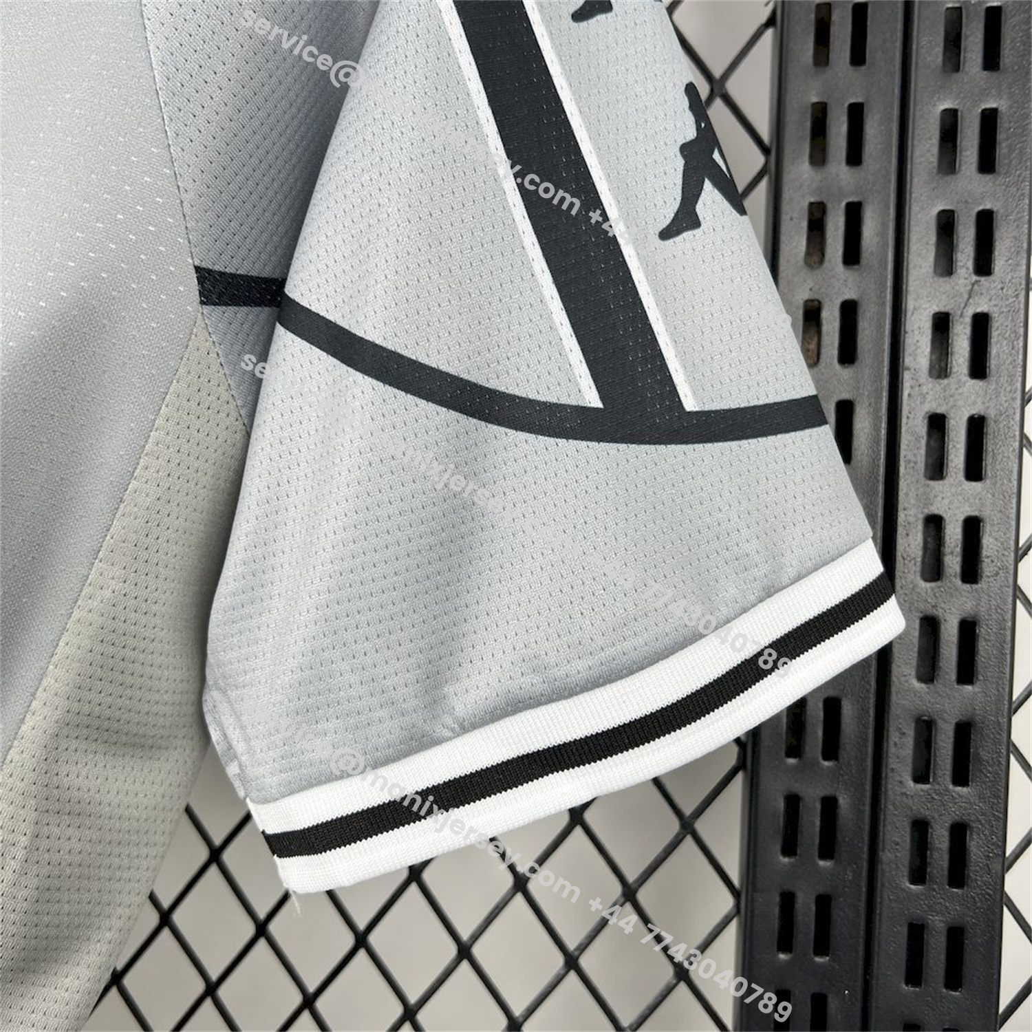 ManixJersey.com | Vasco da Gama 25-26 Grey Pre-Match Jersey - Fans Version -Customize Name, Number and Patch | Worldwide Shipping