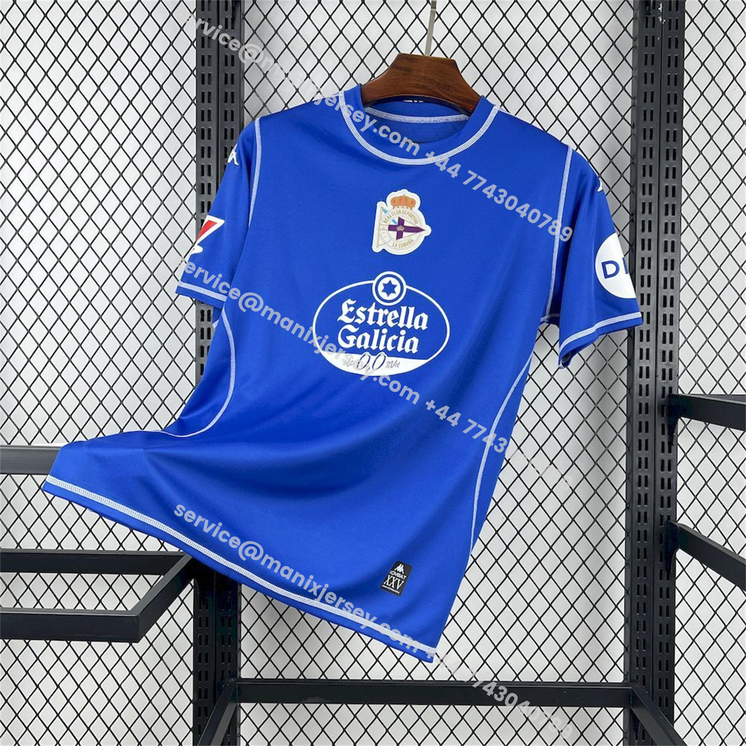 ManixJersey.com | Deportivo de La Coruña 25-26 Blue Special Jersey - Fans Version -Customize Name, Number and Patch | Worldwide Shipping