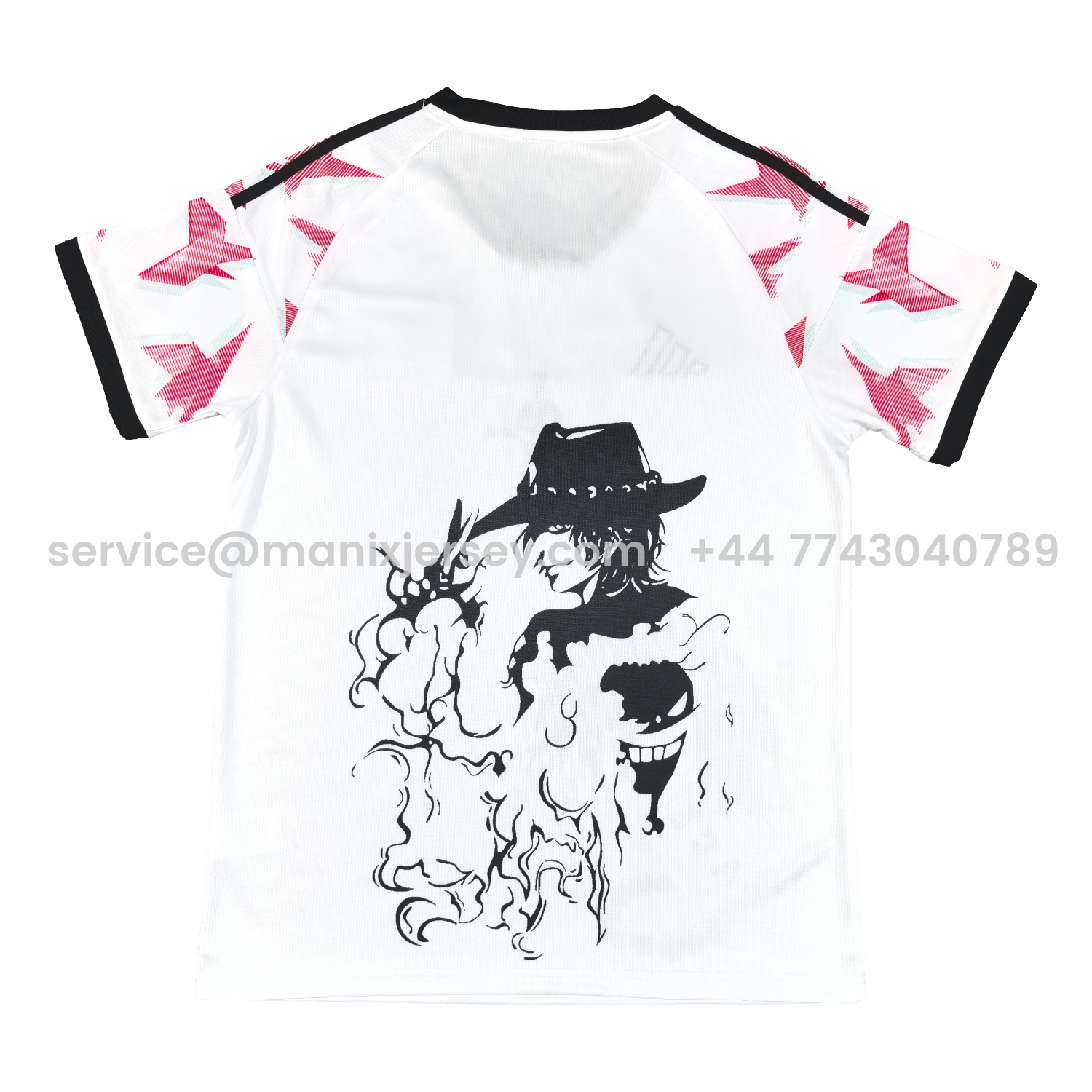 ManixJersey.com | Japan 25-26 Ace Silhouette White Jersey - Fans Version -Customize Name, Number and Patch | Worldwide Shipping