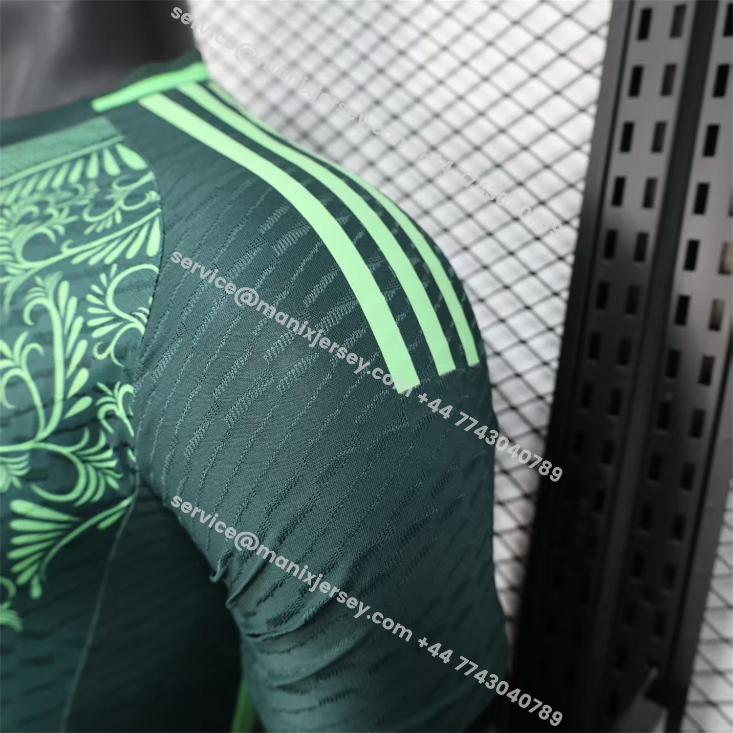 ManixJersey.com | Algeria 25-26 Green Special Jersey - Player Version -Customize Name, Number and Patch | Worldwide Shipping
