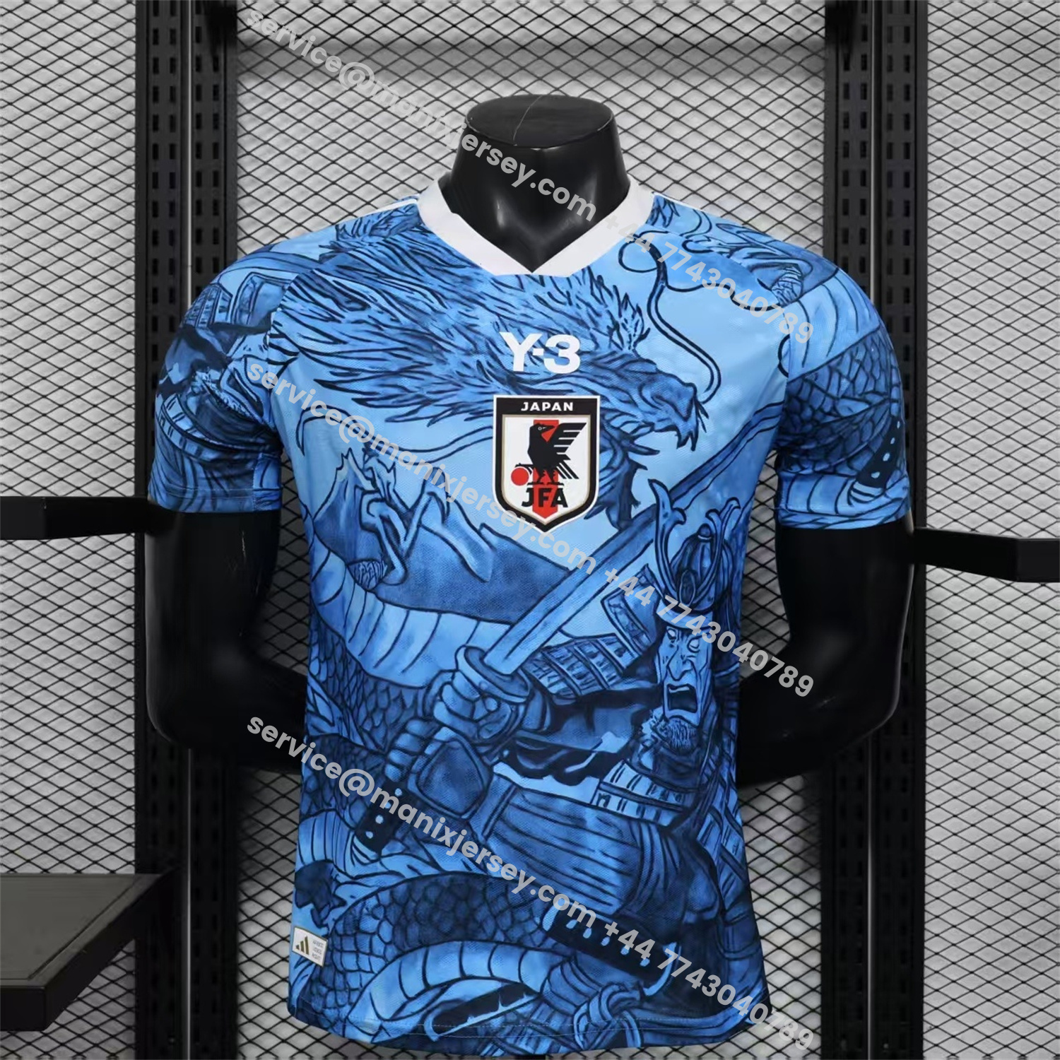ManixJersey.com | Japan 25-26 Y3 Samurai And Dragon Special Jersey - Player Version -Customize Name, Number and Patch | Worldwide Shipping
