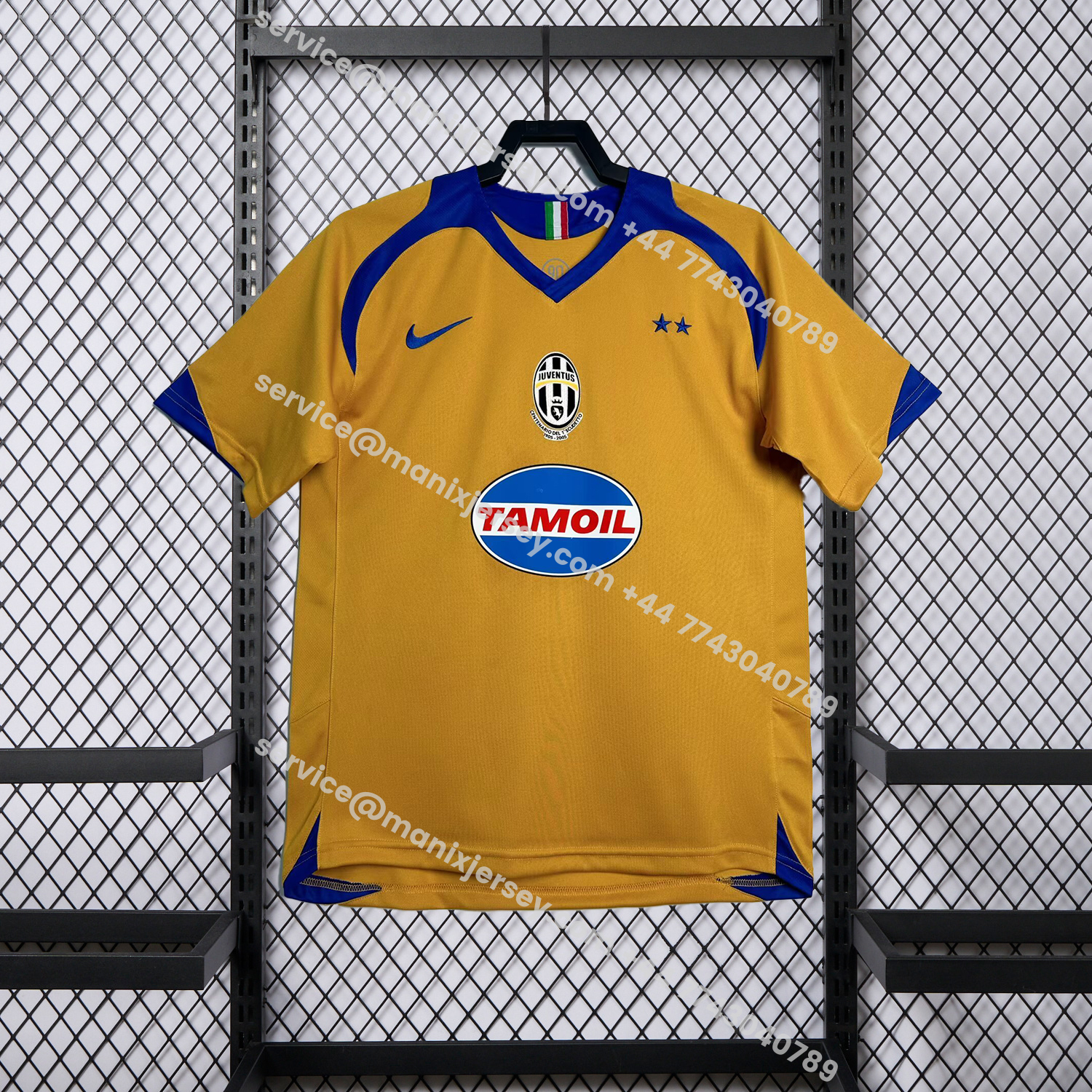 ManixJersey.com | Retro Juventus 2005-06 Third Jersey -Customize Name, Number and Patch | Worldwide Shipping
