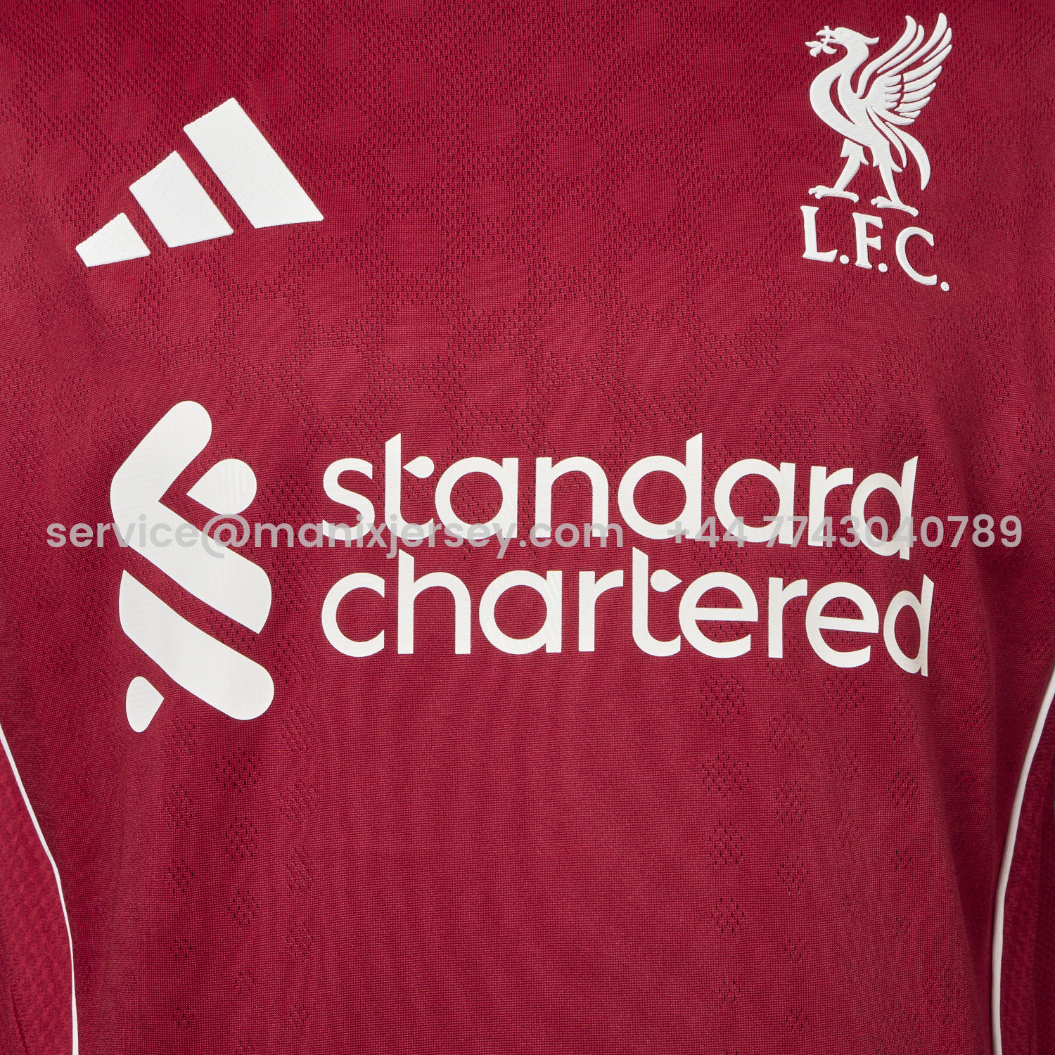 ManixJersey.com | Liver.pool 25-26 Home Jersey - Player Version -Customize Name, Number and Patch | Worldwide Shipping