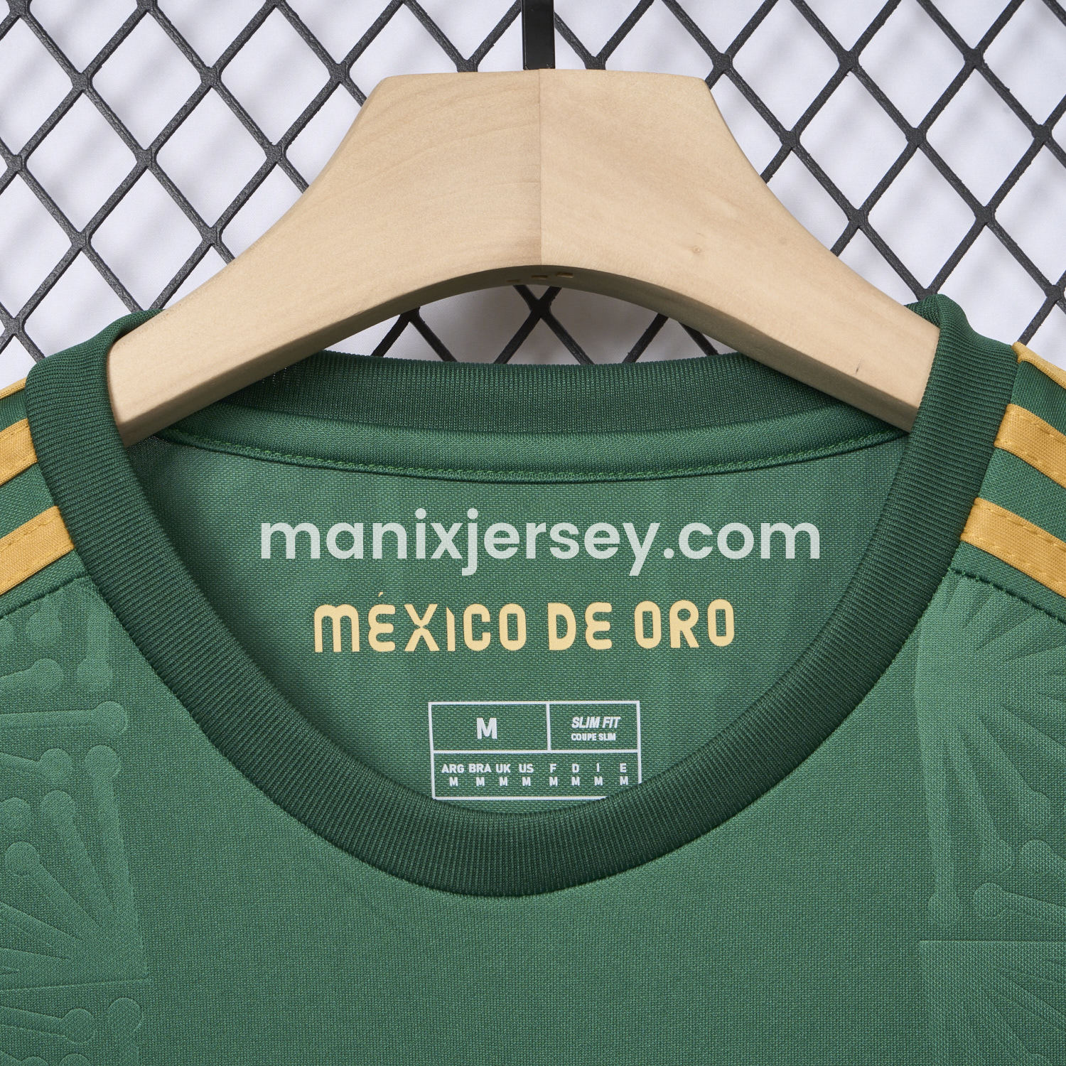 ManixJersey.com | Mexico 2025 Gold Cup Green Special Edition Jersey - Fans Version -Customize Name, Number and Patch | Worldwide Shipping