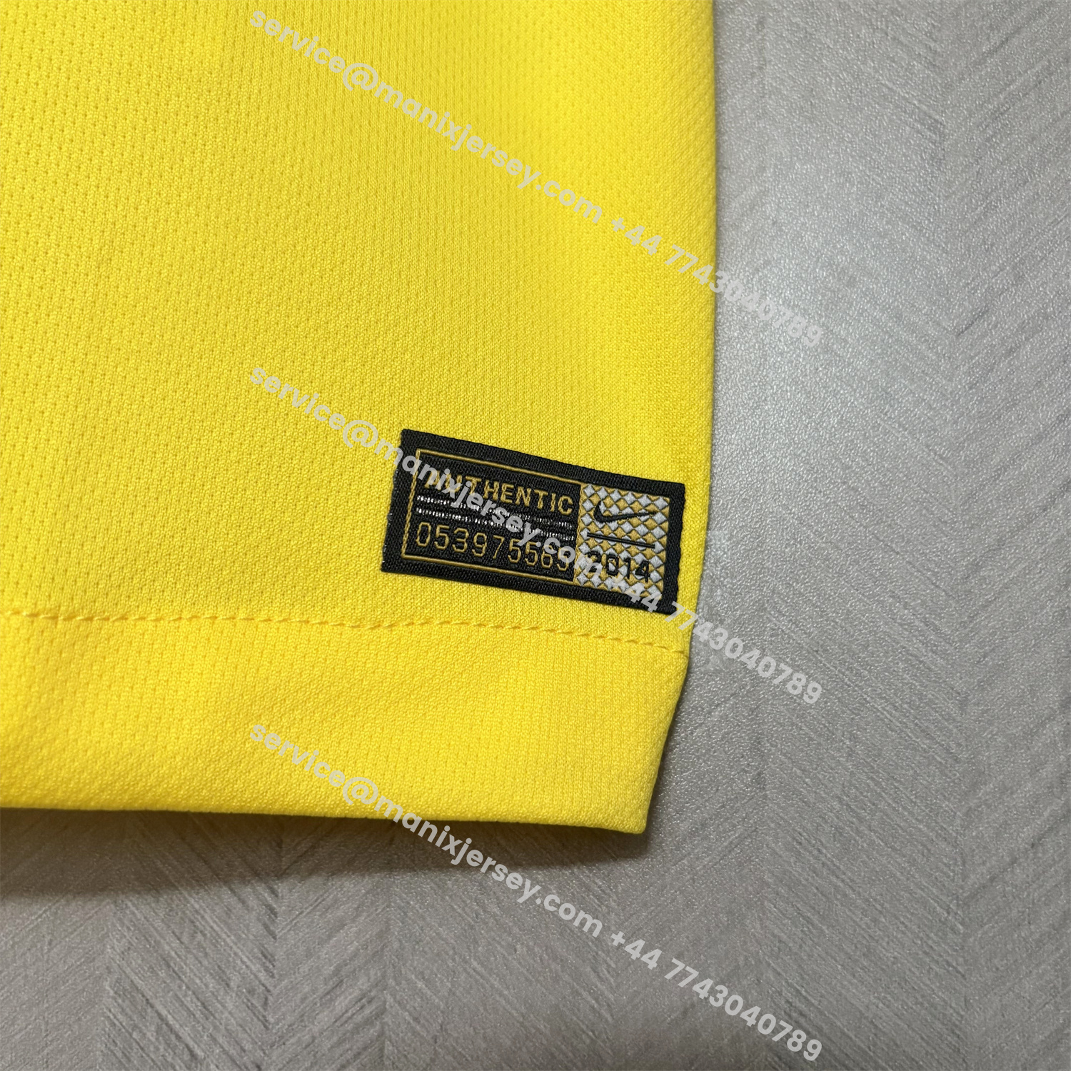 ManixJersey.com | Retro Brazil 2014 Home Jersey -Customize Name, Number and Patch | Worldwide Shipping