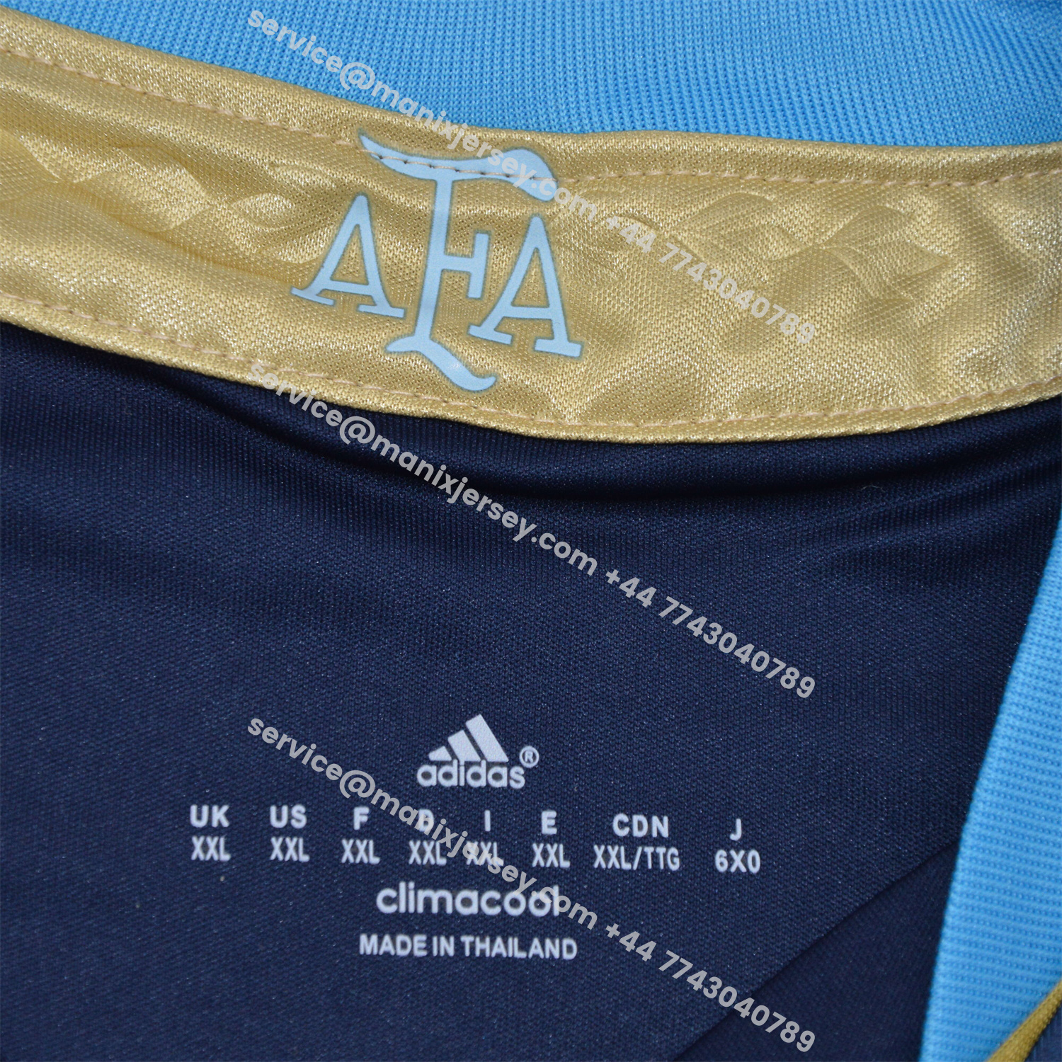ManixJersey.com | Retro Argentina 2011-13 Away Jersey -Customize Name, Number and Patch | Worldwide Shipping
