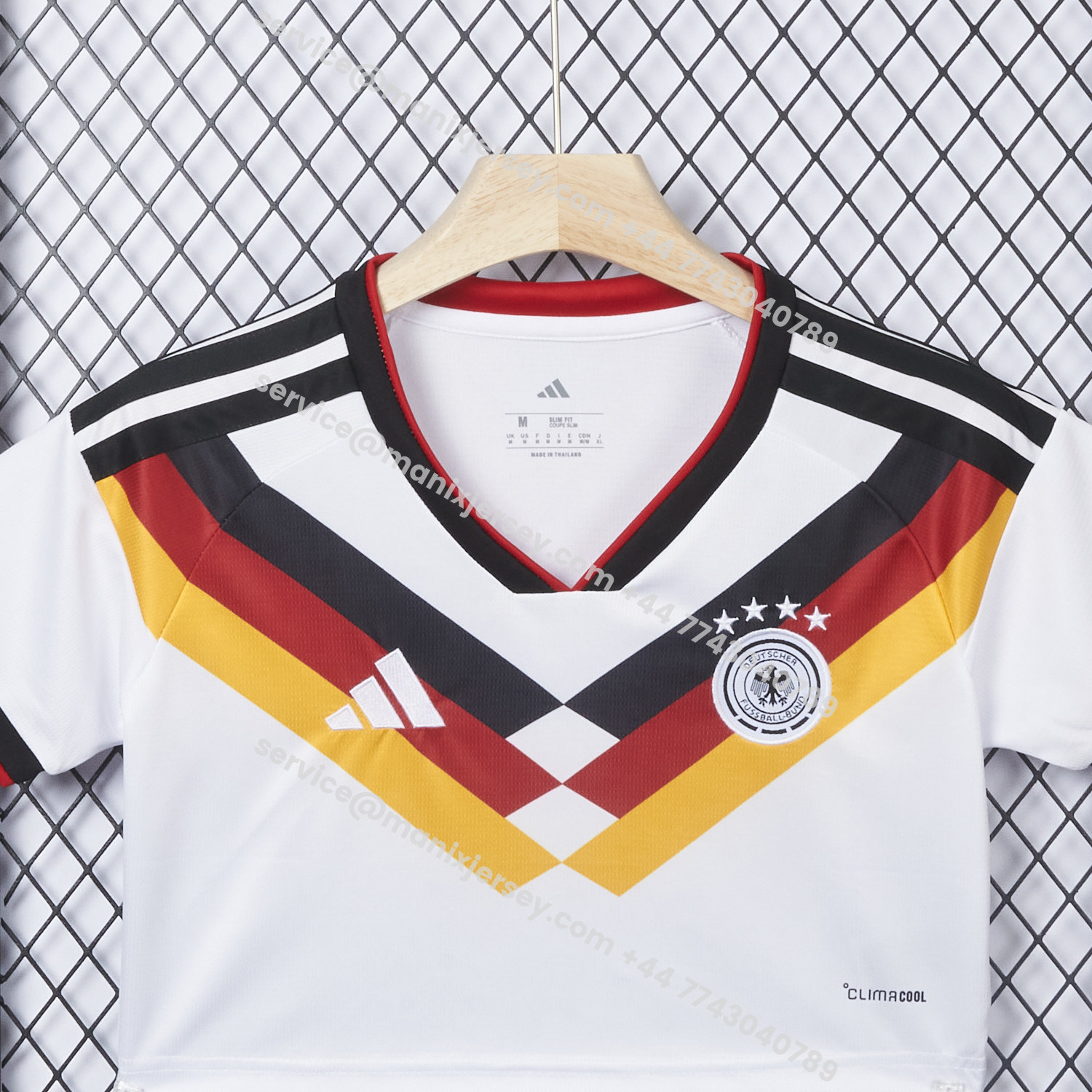 ManixJersey.com | Women's Germany 2026 Home Cropped Jersey -Customize Name, Number and Patch | Worldwide Shipping