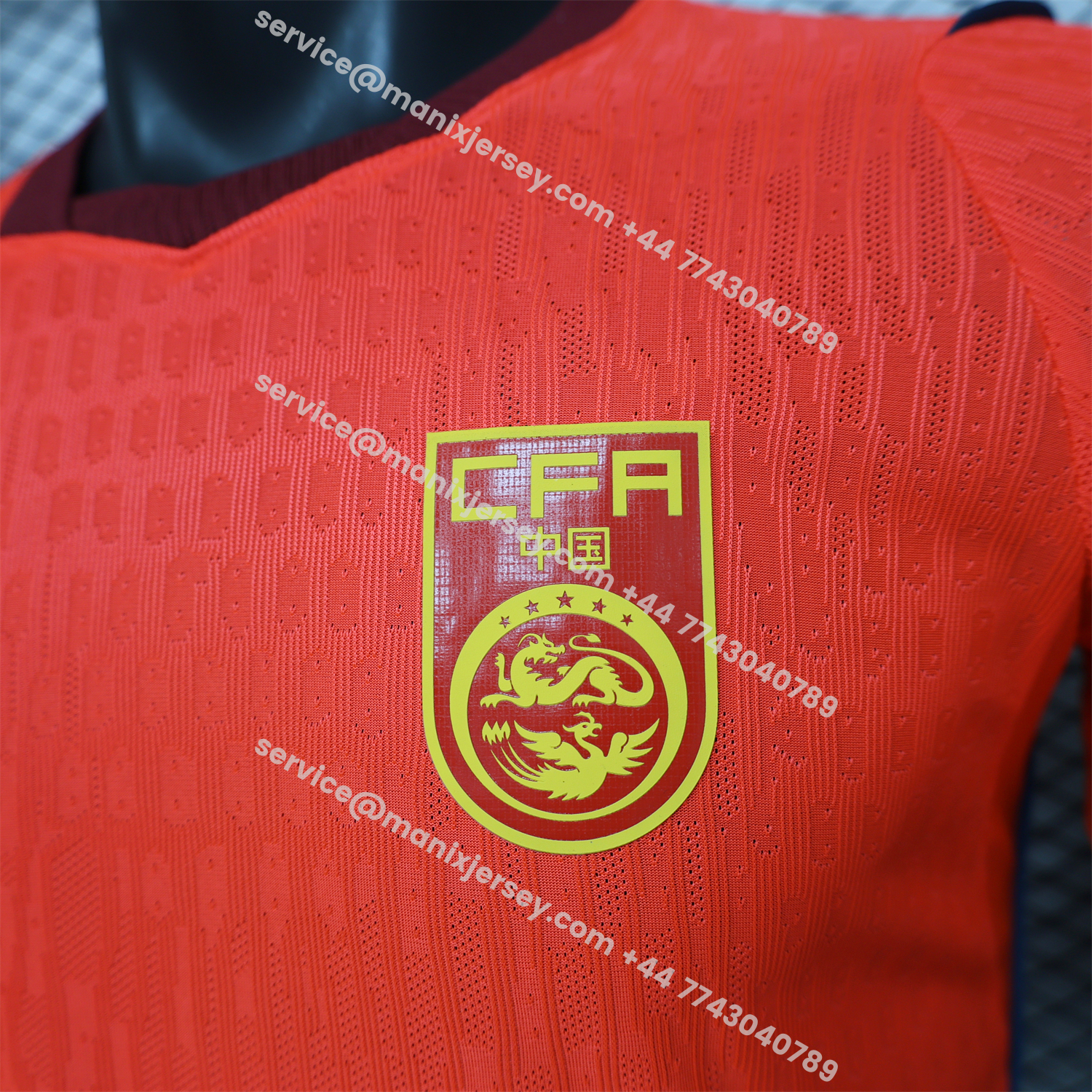 China 2026 Home Jersey - Player Version:football jersey mysite: unitedjerseyfootball 邓江浪:football