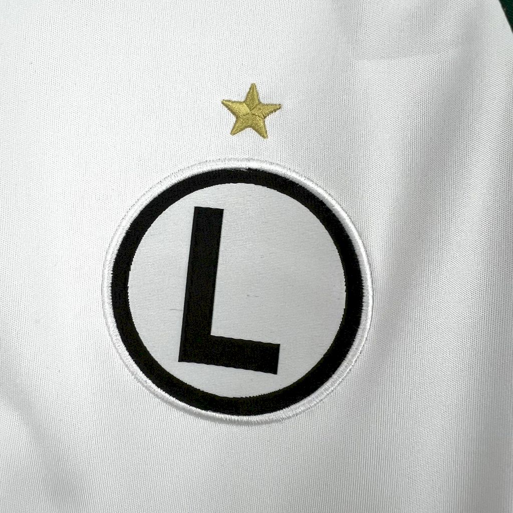 ManixJersey.com | Legia Warszawa 25-26 Home White Jersey - Fans Version -Customize Name, Number and Patch | Worldwide Shipping