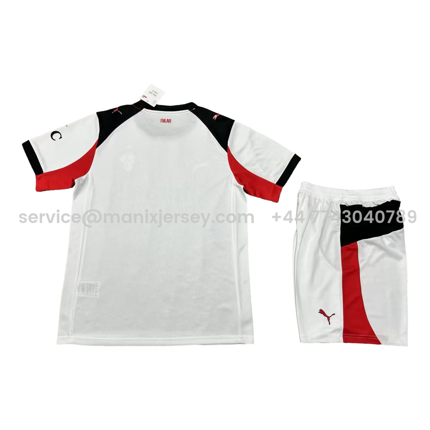ManixJersey.com | AC Milan 25-26 Away Men's Adult Jersey Set - Fans Version -Customize Name, Number and Patch | Worldwide Shipping