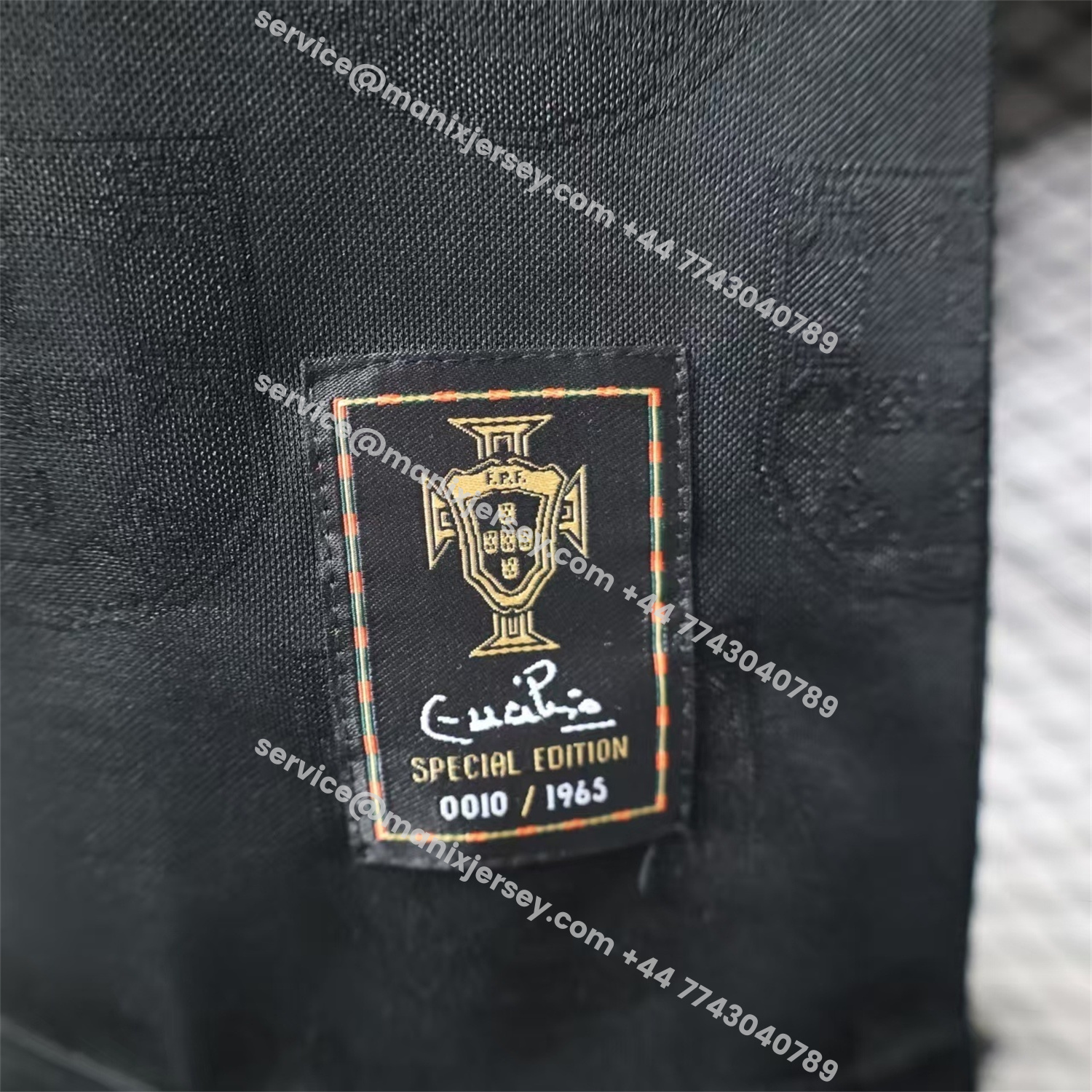 ManixJersey.com | Portugal 2026 Away Black Long Sleeves Jersey - Player Version -Customize Name, Number and Patch | Worldwide Shipping