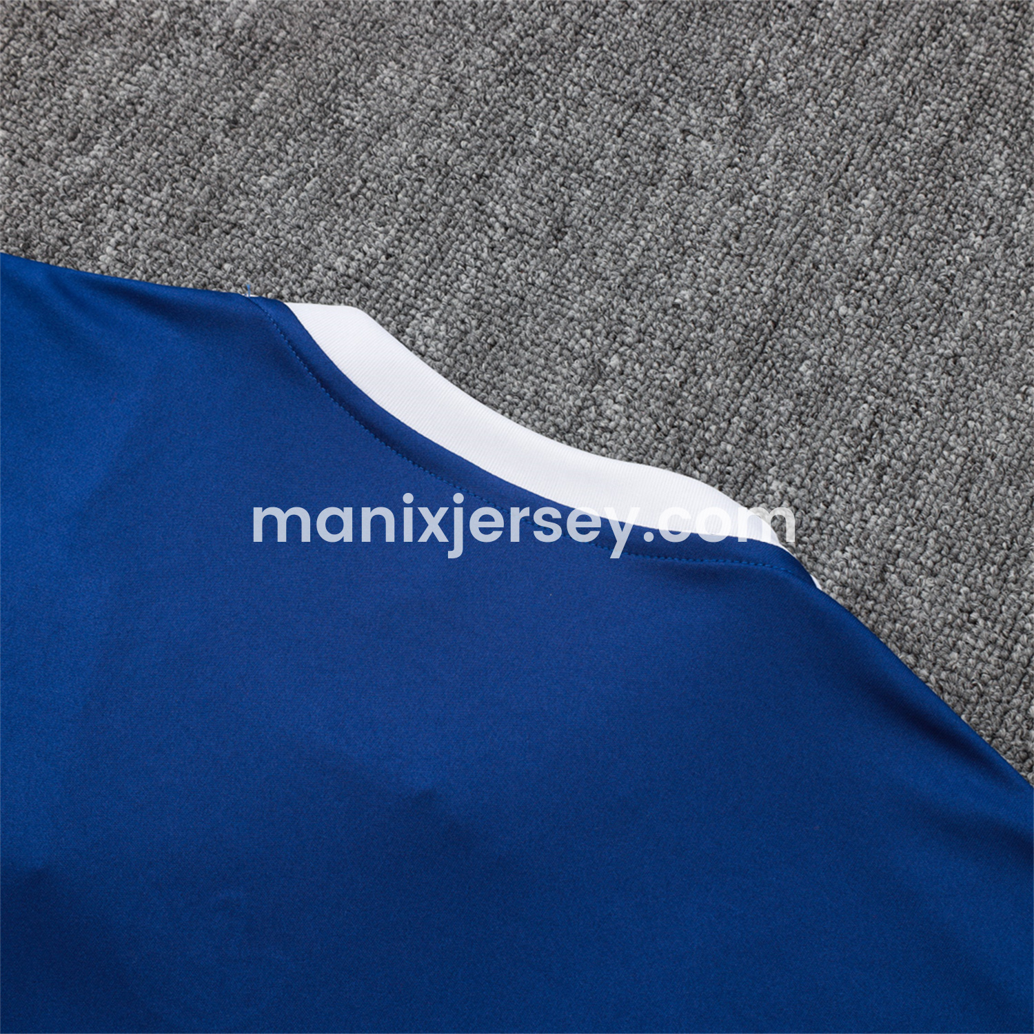 ManixJersey.com | Arsenal 25-26 Throwback Trefoil Vest Training Set - Royal Blue Vest and Shorts -Customize Name, Number and Patch | Worldwide Shipping