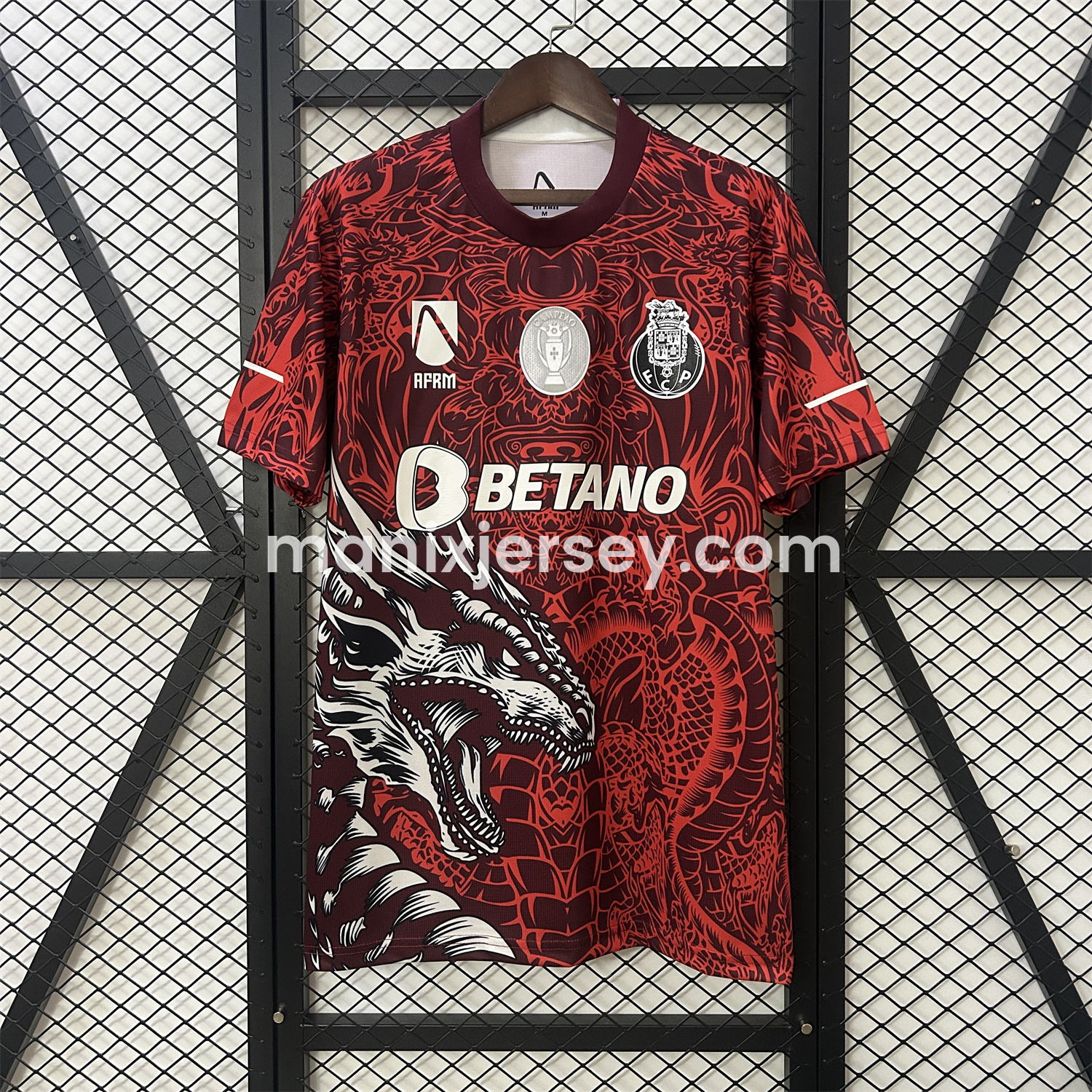 ManixJersey.com | Porto 25-26 Red Dragon Special Edition Jersey Jersey - Fans Version -Customize Name, Number and Patch | Worldwide Shipping