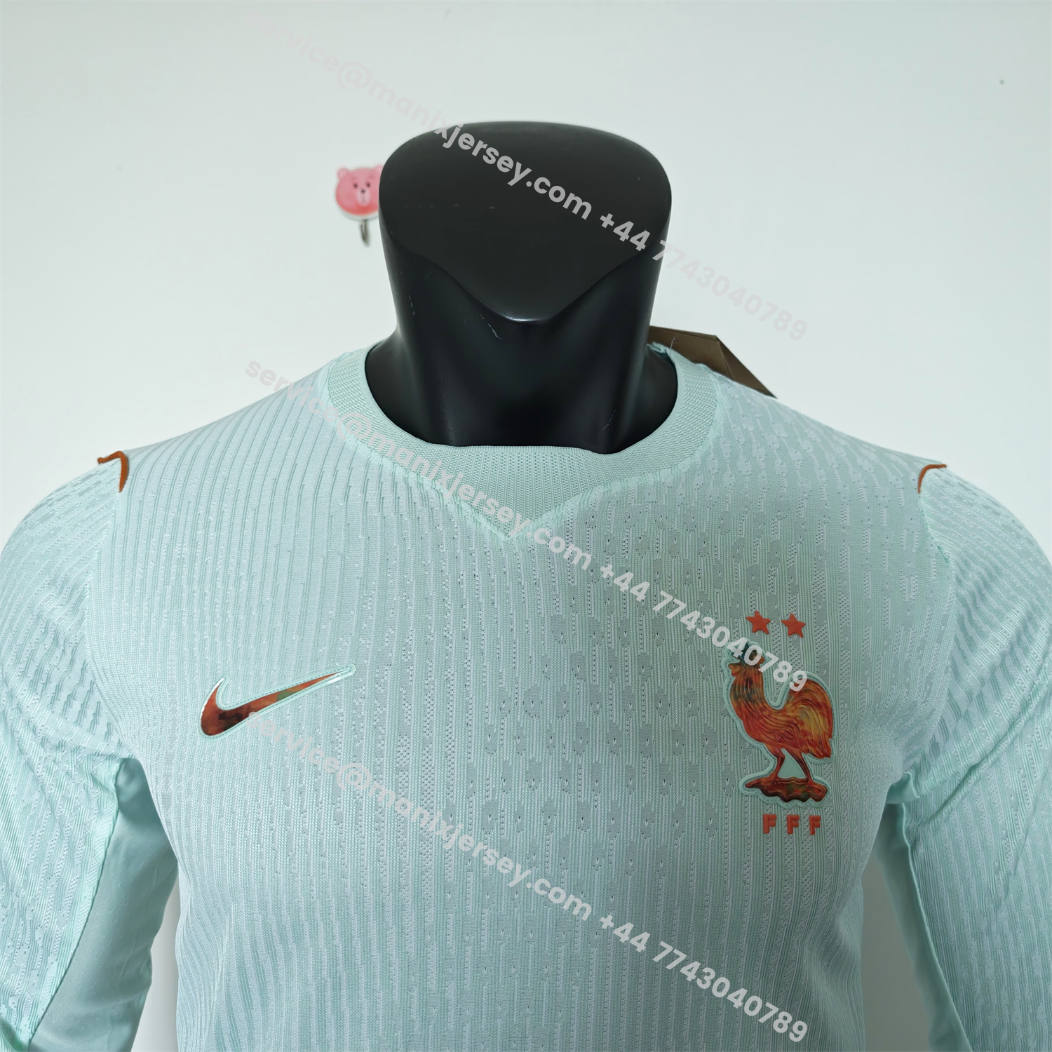 France 2026 Away Mint Green Long Sleeves Jersey - Player Version:football jersey mysite: unitedjerseyfootball 邓江浪:football