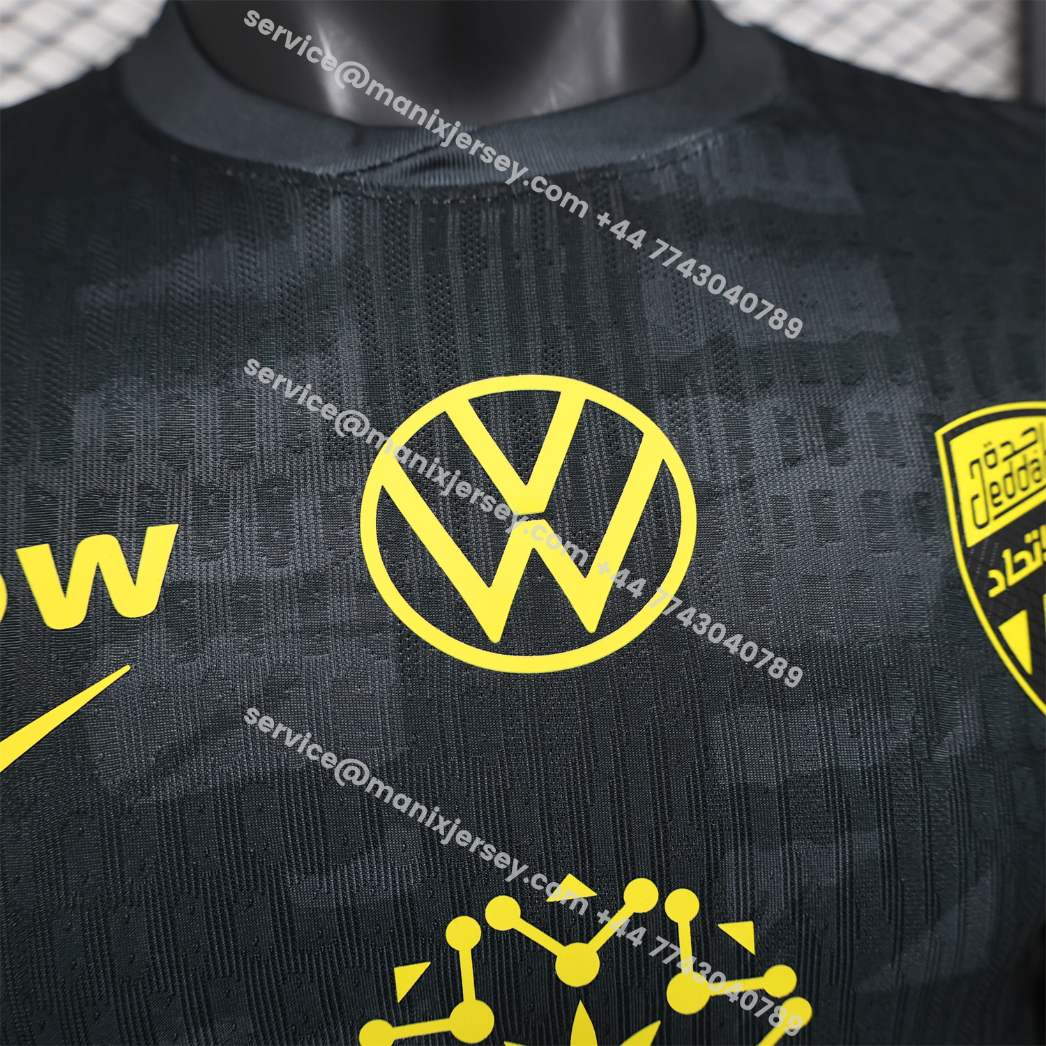 ManixJersey.com | Al Ittihad Jeddah United 25-26 Third Jersey With Chest Sponsor - Player Version -Customize Name, Number and Patch | Worldwide Shipping