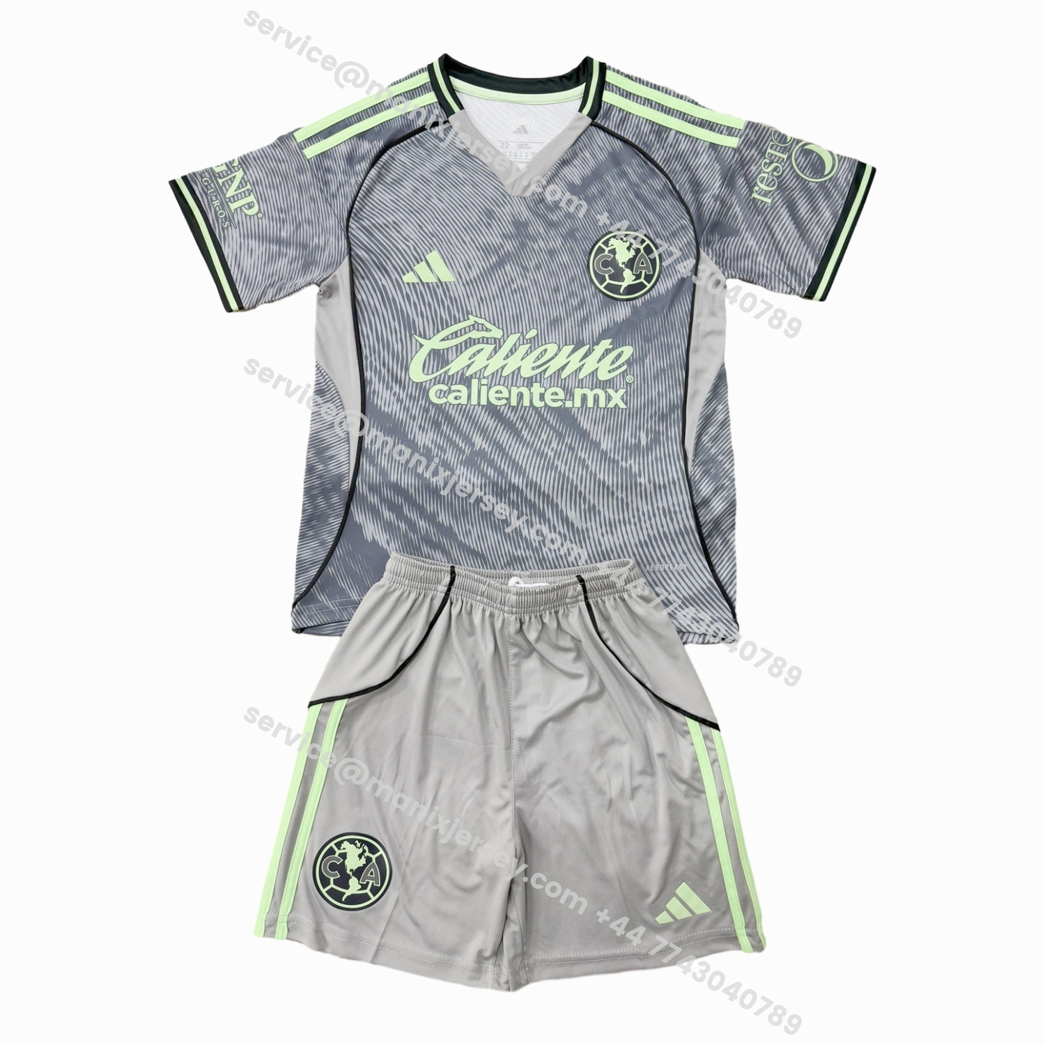 ManixJersey.com | Club América 25-26 Third Men's Adult Jersey Set - Fans Version -Customize Name, Number and Patch | Worldwide Shipping