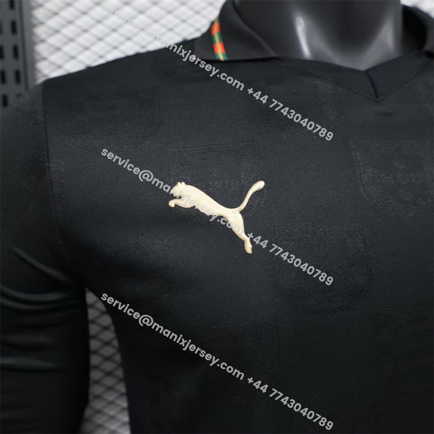 ManixJersey.com | Portugal 2026 Away Black Long Sleeves Jersey - Player Version -Customize Name, Number and Patch | Worldwide Shipping