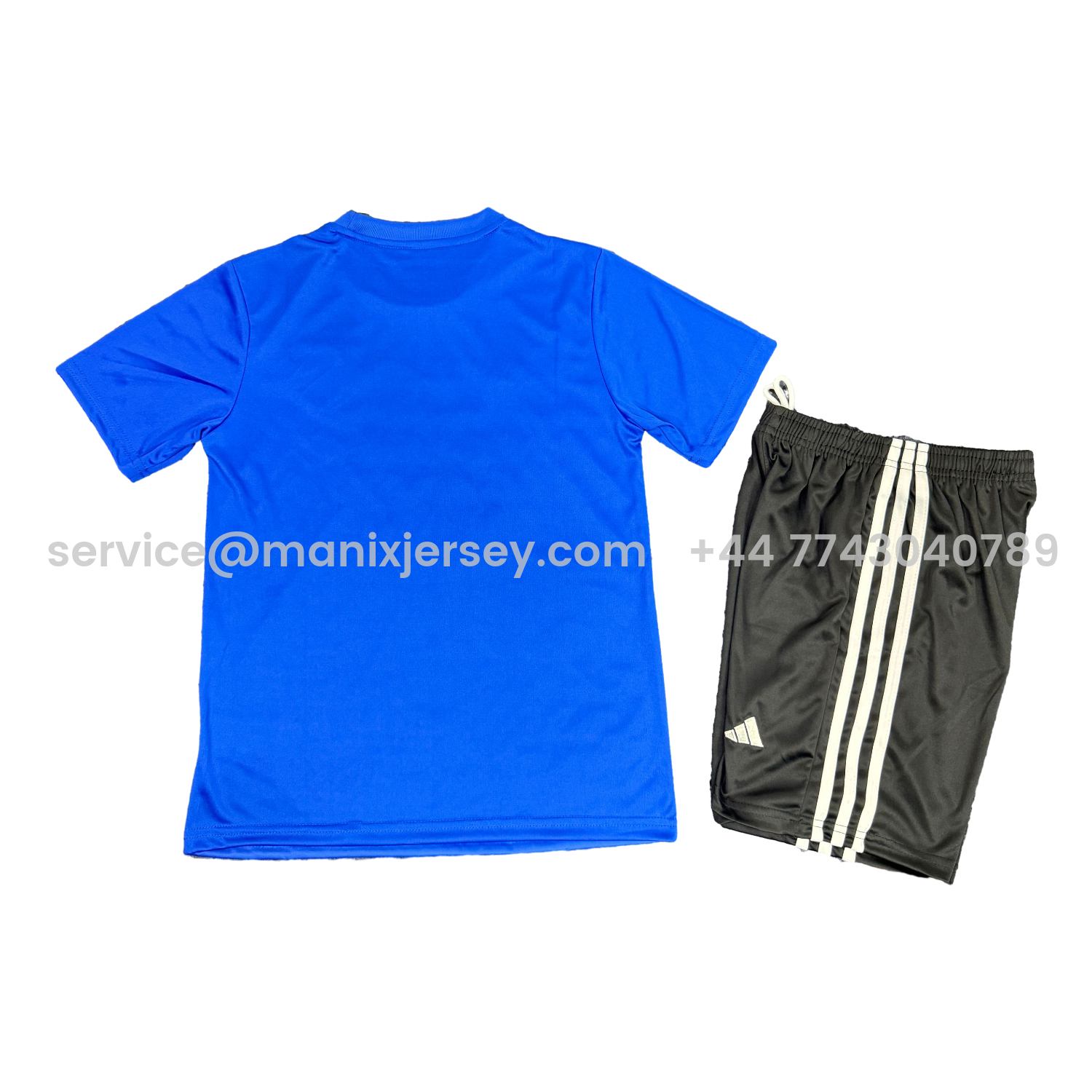 ManixJersey.com | Japan 25-26 Dragon Ball Son Goku And Somersault Cloud Blue Special Kids Kit -Customize Name, Number and Patch | Worldwide Shipping