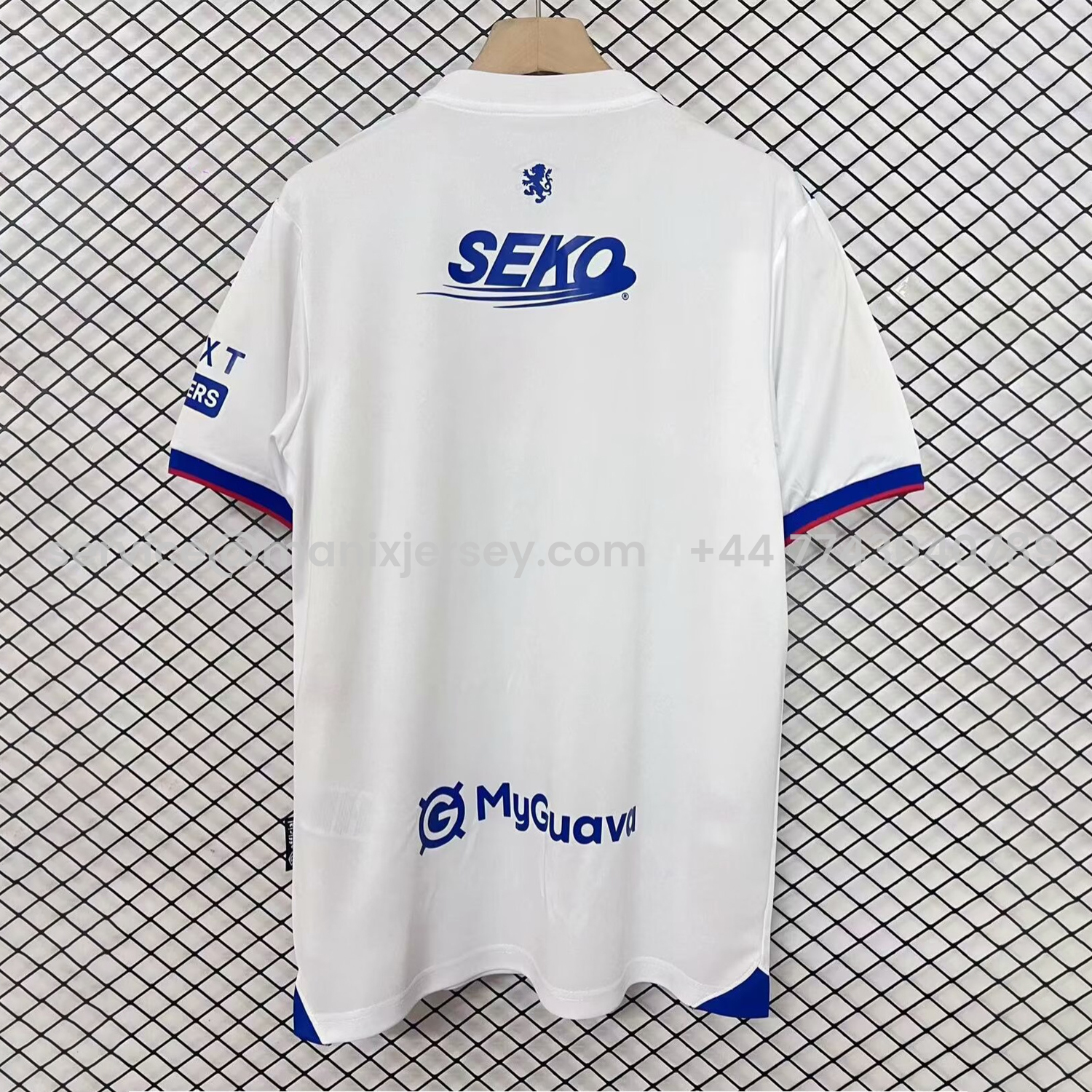 ManixJersey.com | Glasgow Rangers 25-26 Away Jersey - Fans Version -Customize Name, Number and Patch | Worldwide Shipping