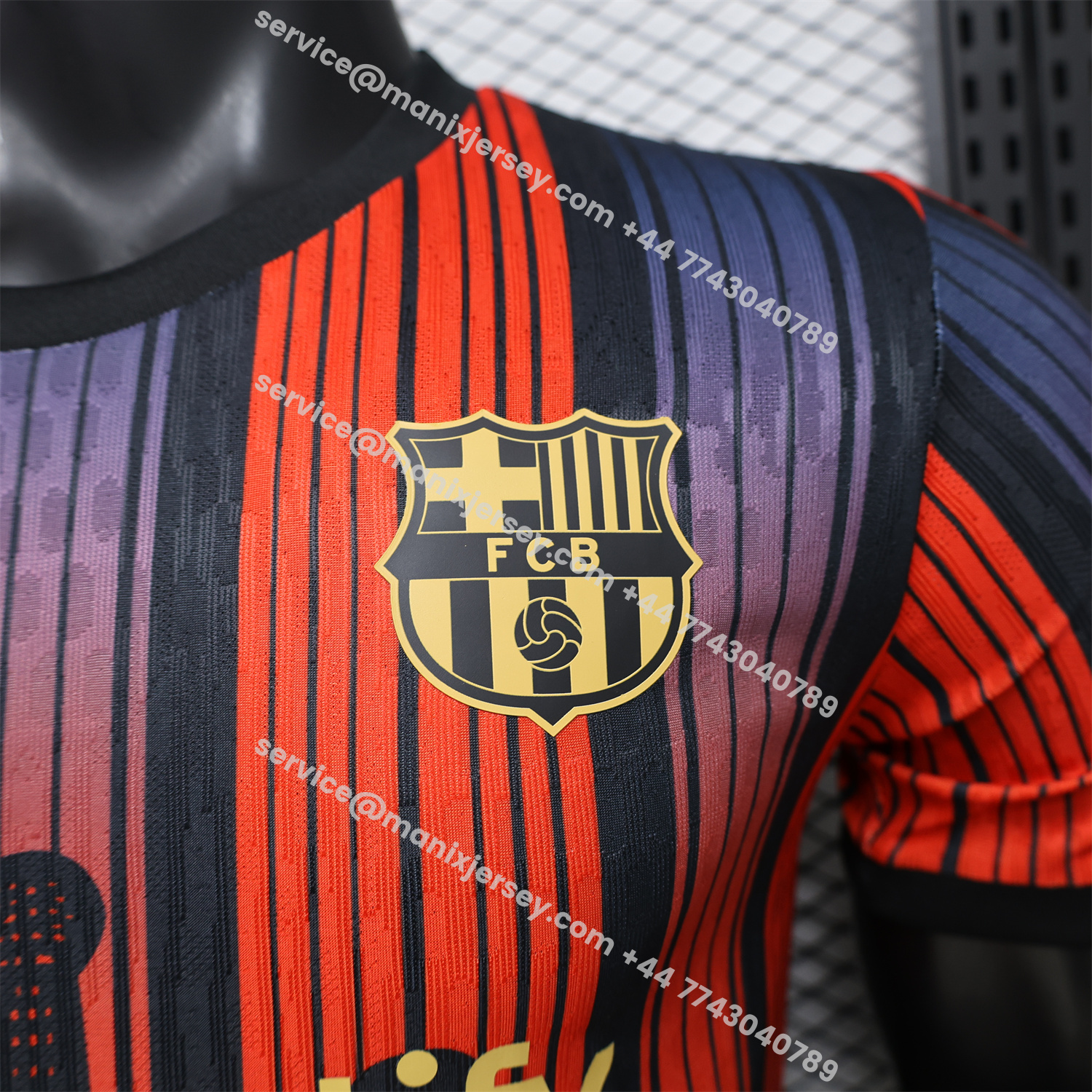 Barcelona 26-27 Grey With Red Special Jersey - Player Version:football jersey mysite: unitedjerseyfootball 邓江浪:football
