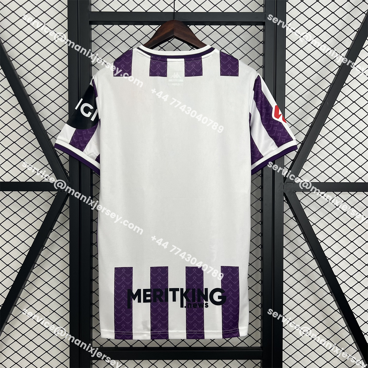 ManixJersey.com | Real Valladolid 25-26 Home Jersey - Fans Version -Customize Name, Number and Patch | Worldwide Shipping