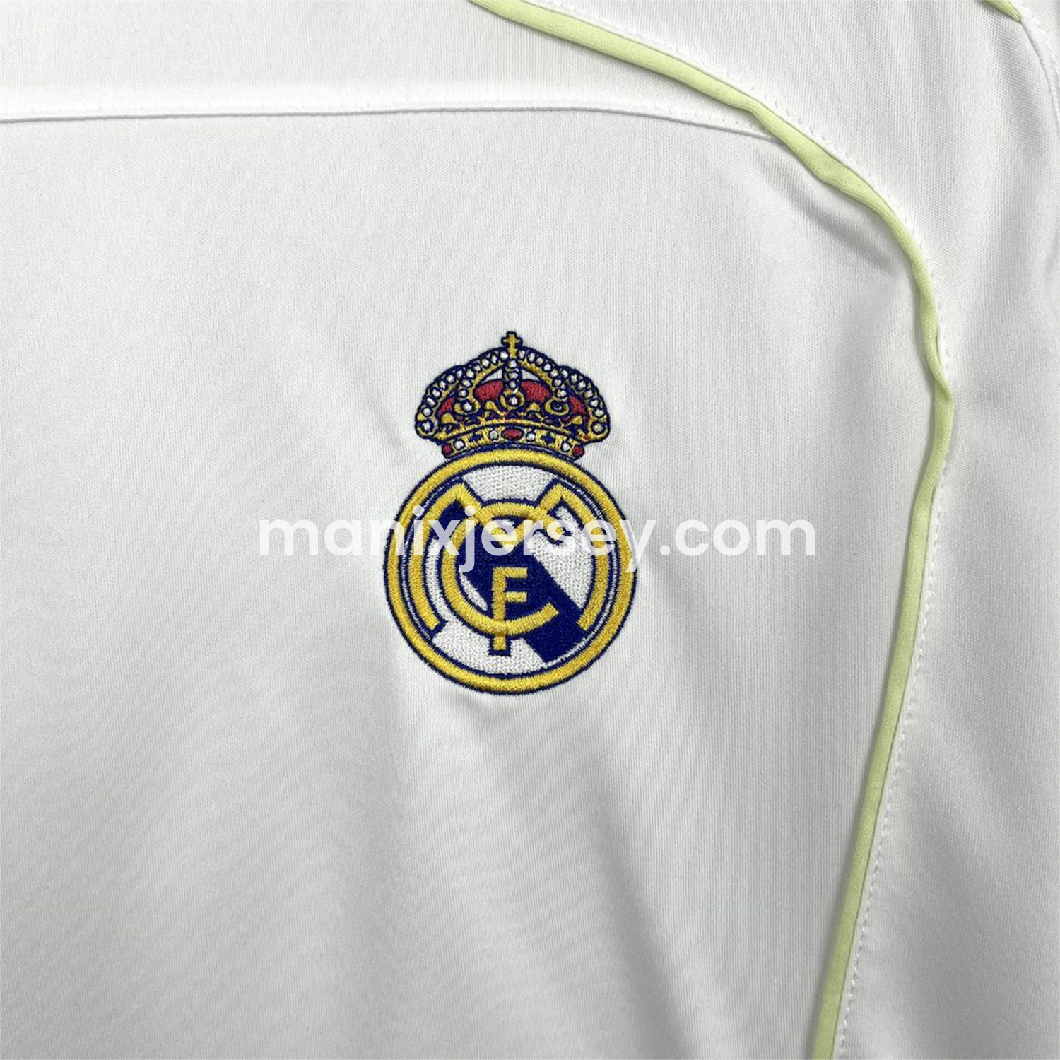 ManixJersey.com | Real Madrid 25-26 Urban Purist Throwback White Jersey - Fans Version -Customize Name, Number and Patch | Worldwide Shipping