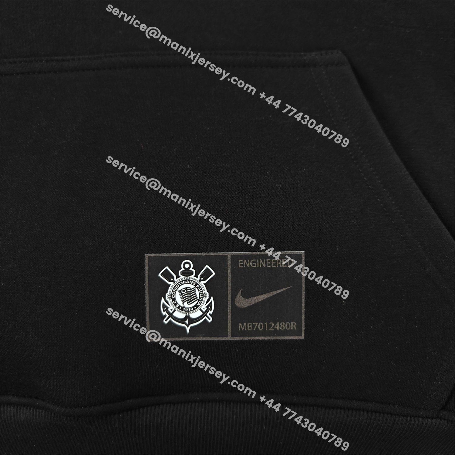 ManixJersey.com | Corinthians 25-26 Home Unisex Pullover Hoodie -Customize Name, Number and Patch | Worldwide Shipping