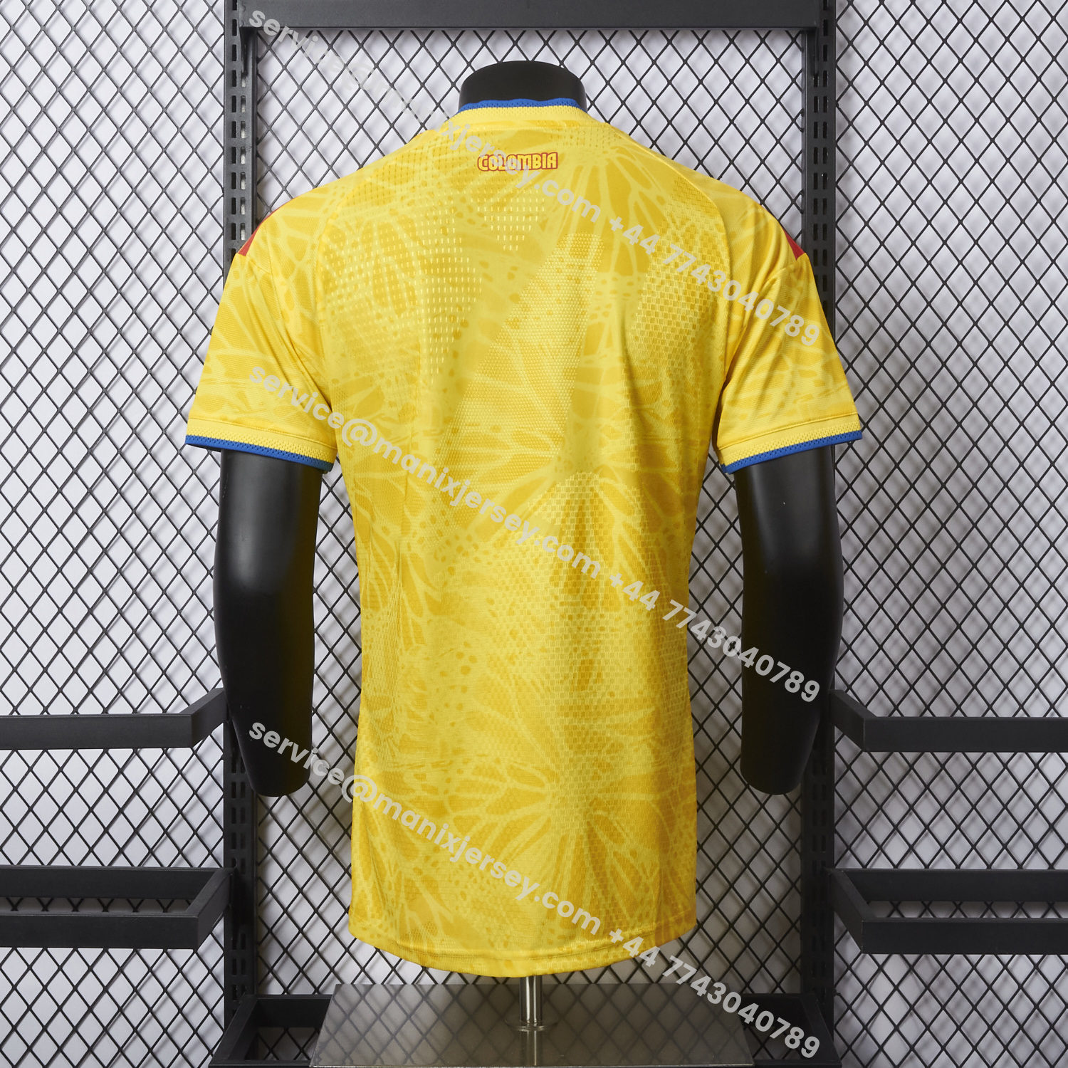 ManixJersey.com | Colombia 2026 Home Jersey (Leaked Version) - Player Version -Customize Name, Number and Patch | Worldwide Shipping