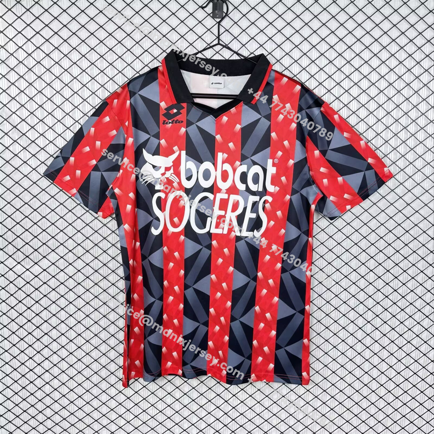 ManixJersey.com | Retro Nice 1993-94 Home Jersey -Customize Name, Number and Patch | Worldwide Shipping