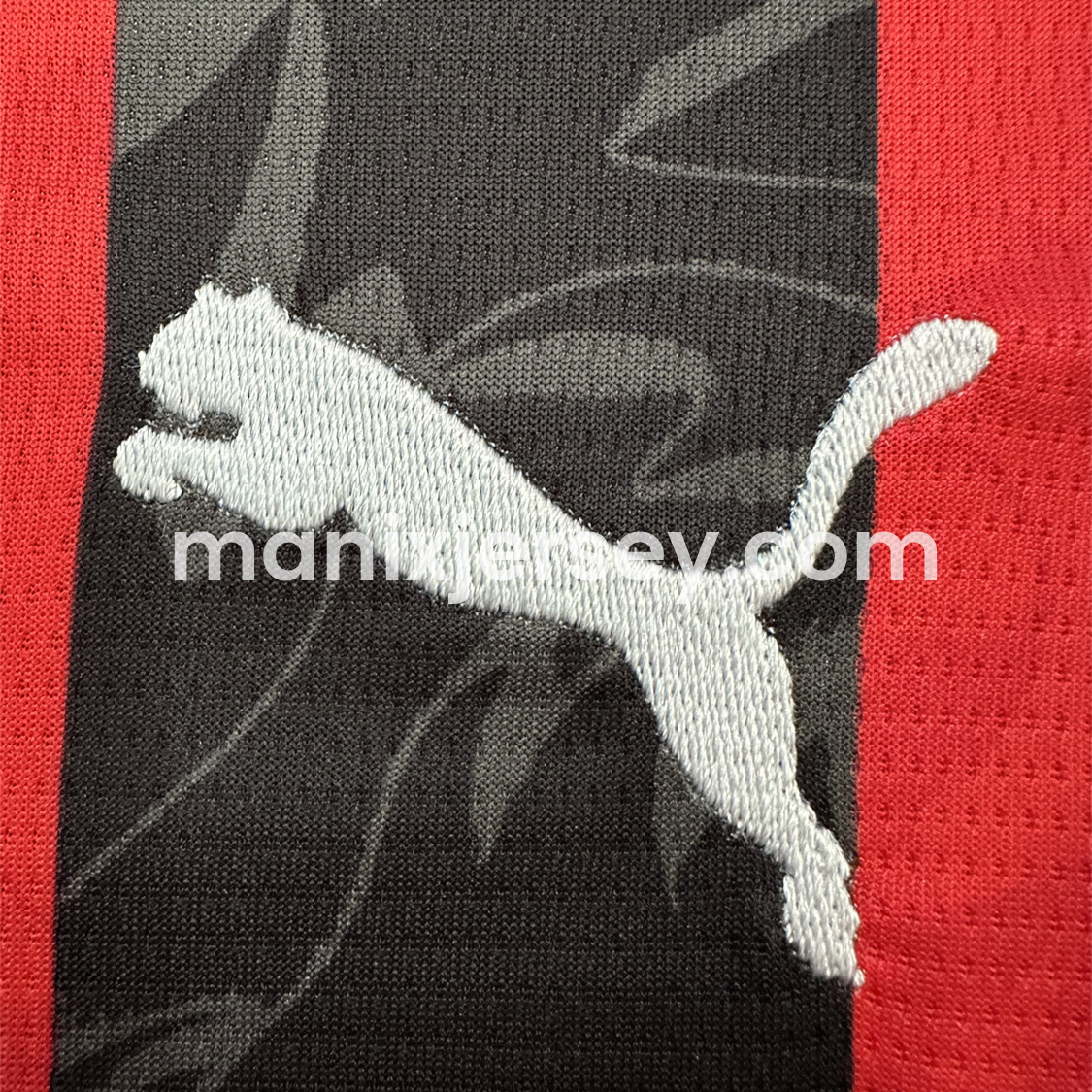 ManixJersey.com | AC Milan 25-26 Home Jersey - Fans Version -Customize Name, Number and Patch | Worldwide Shipping