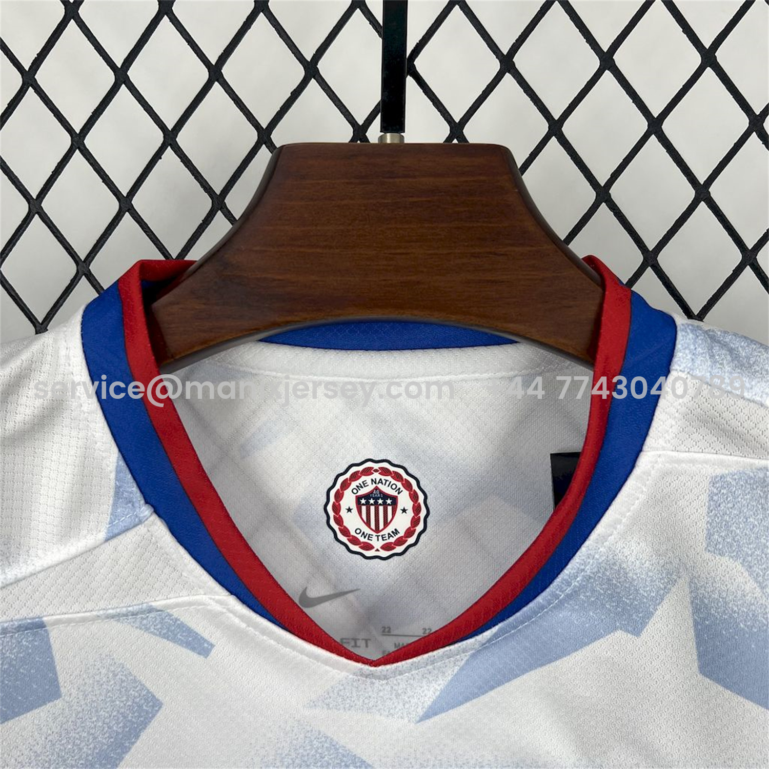 ManixJersey.com | United States USA 25-26 Home White Kids Kit -Customize Name, Number and Patch | Worldwide Shipping