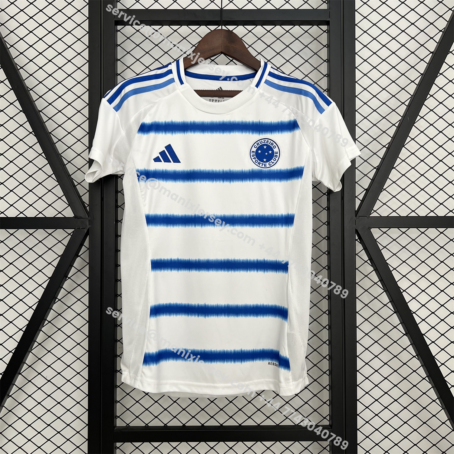 ManixJersey.com | Women's Cruzeiro 25-26 Away Unsponsored Jersey -Customize Name, Number and Patch | Worldwide Shipping