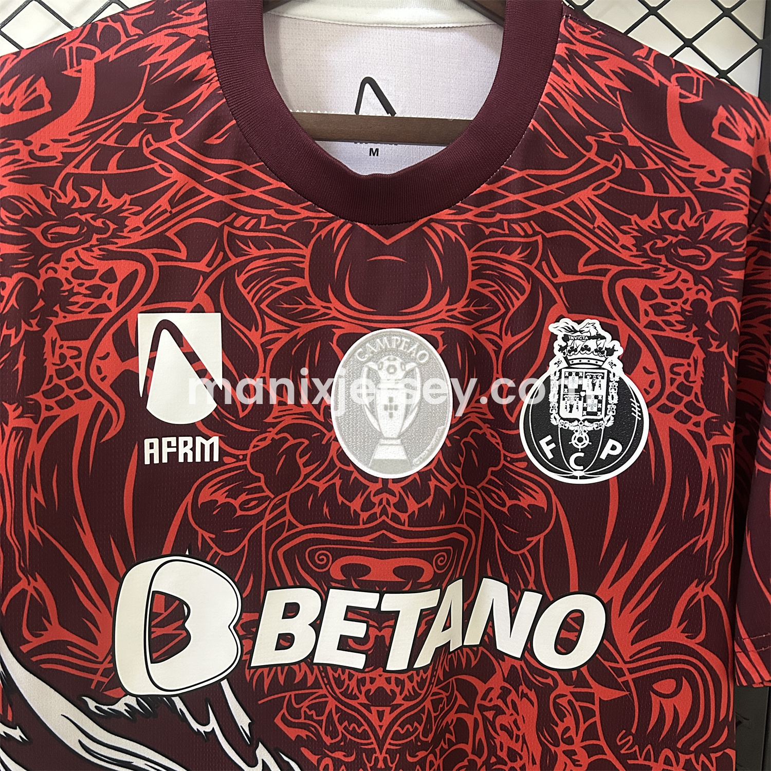 ManixJersey.com | Porto 25-26 Red Dragon Special Edition Jersey Jersey - Fans Version -Customize Name, Number and Patch | Worldwide Shipping