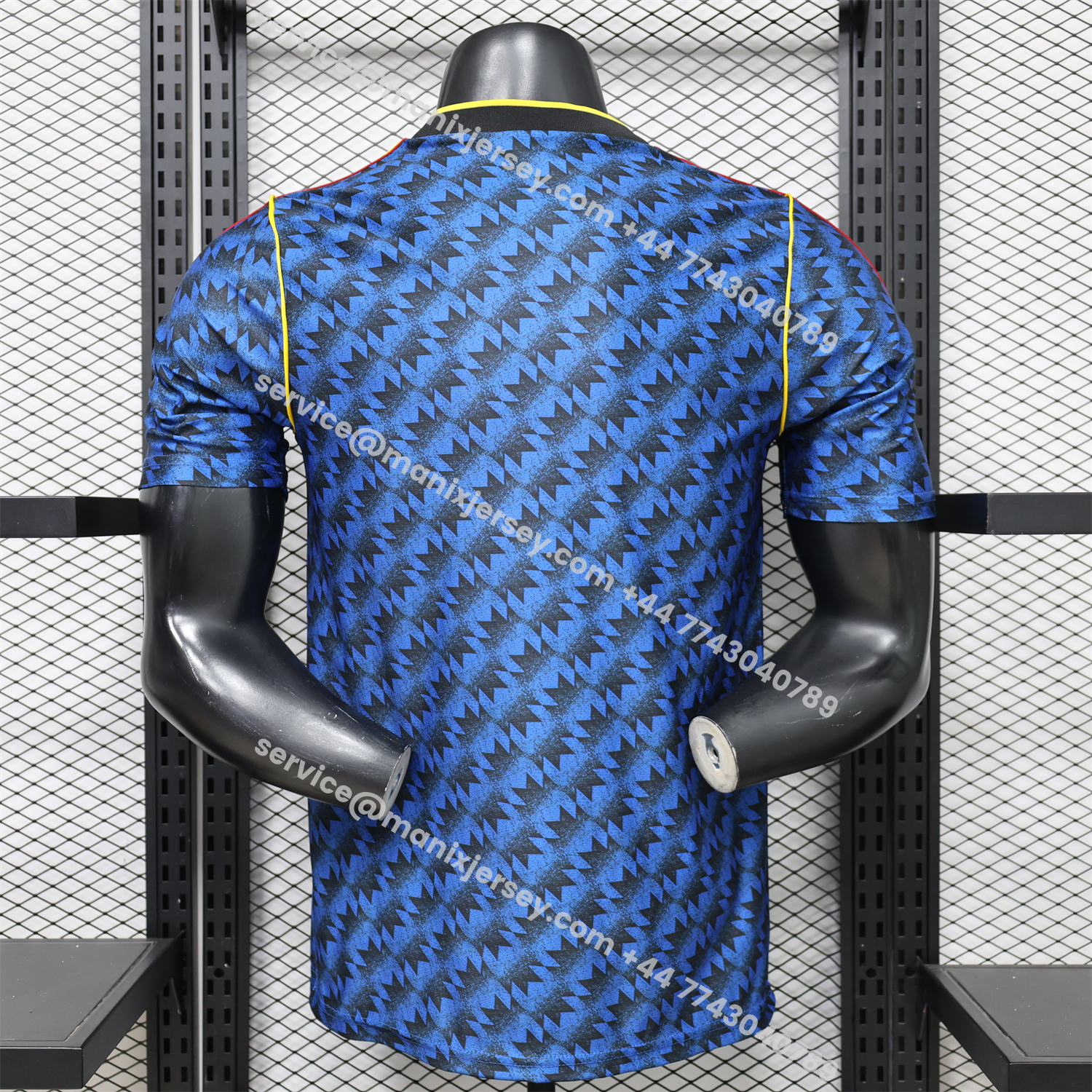Manchester United 26-27 Retro Style Casual Dark Blue Special Jersey - Player Version:football jersey mysite: unitedjerseyfootball 邓江浪:football