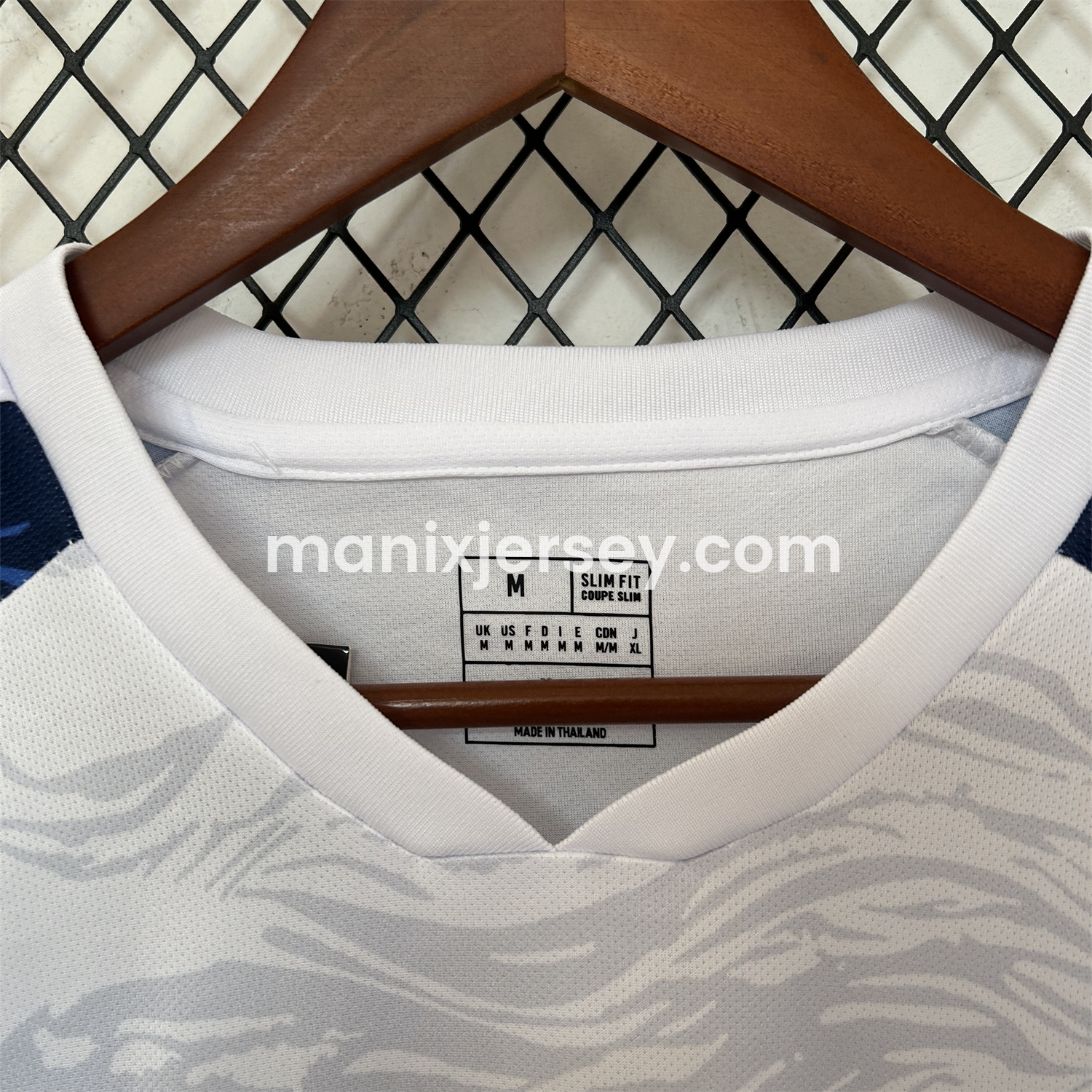 ManixJersey.com | Japan 25-26 Blue Dragon White Jersey - Fans Version -Customize Name, Number and Patch | Worldwide Shipping