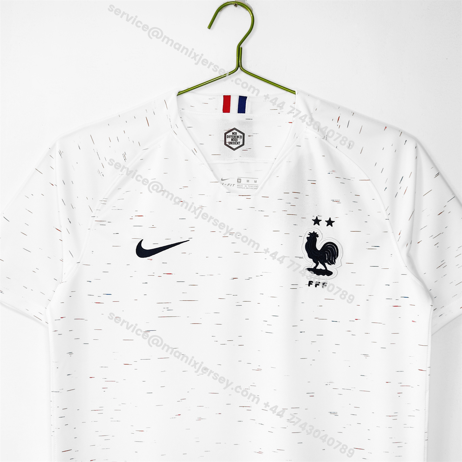 ManixJersey.com | Retro France 2018 Away Jersey -Customize Name, Number and Patch | Worldwide Shipping