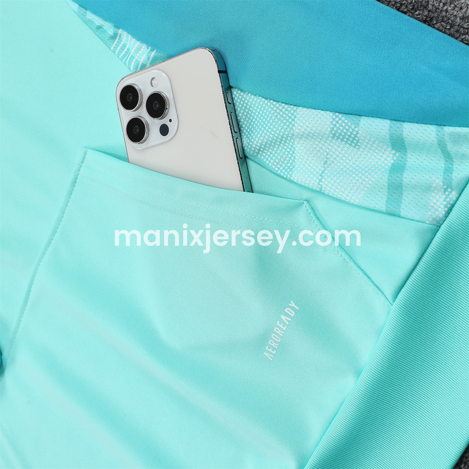 ManixJersey.com | Flamengo 25-26 Traning Hoodie Set - Light Blue With Royal Blue -Customize Name, Number and Patch | Worldwide Shipping