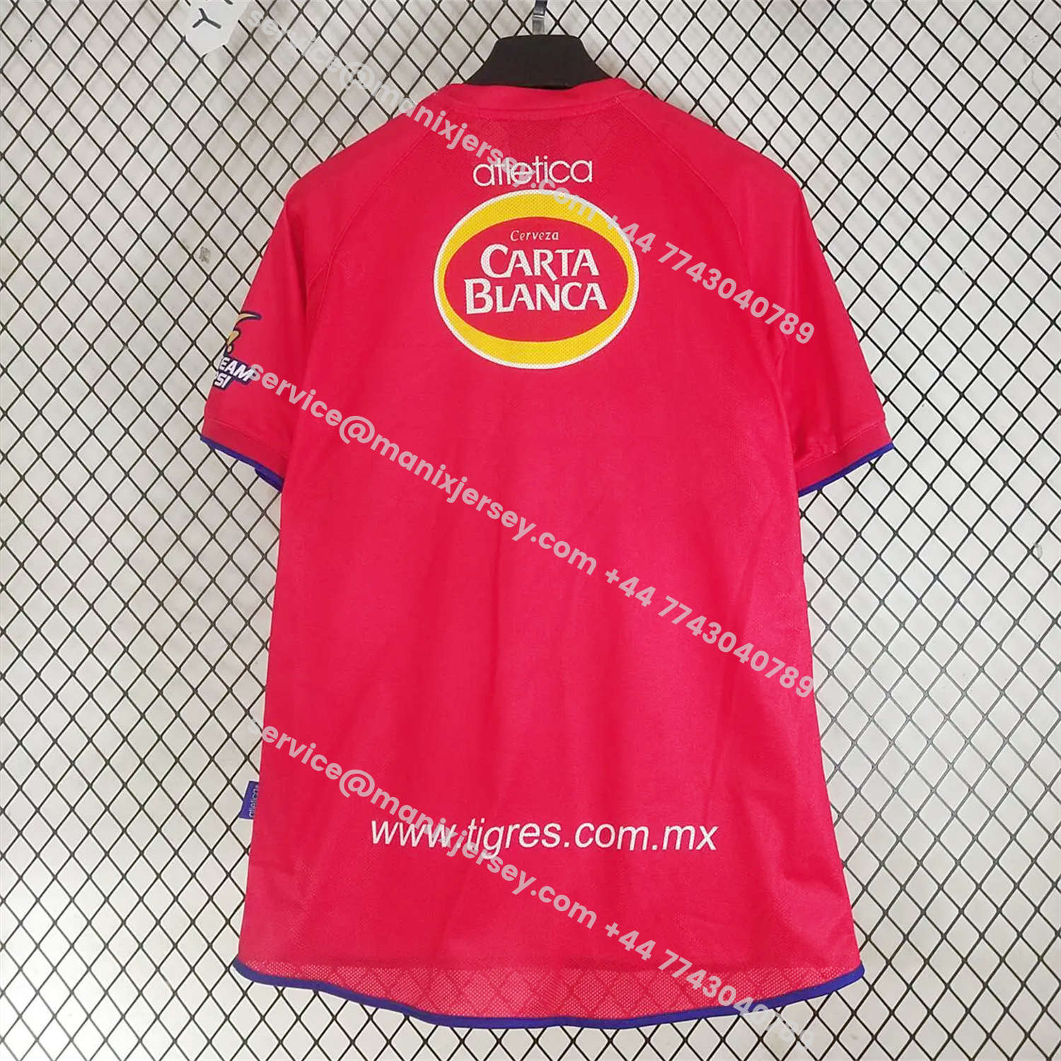 ManixJersey.com | Retro Tigres UANL 2002-03 Third Jersey -Customize Name, Number and Patch | Worldwide Shipping