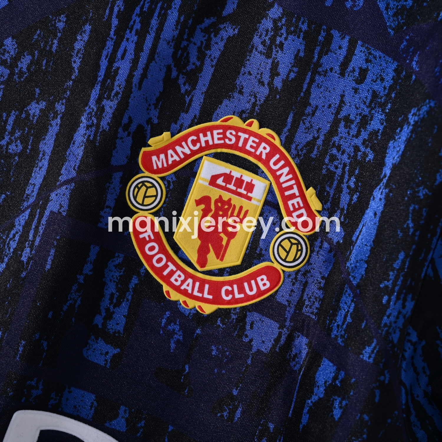 ManixJersey.com | Retro Manchester United 92-94 Away Jersey -Customize Name, Number and Patch | Worldwide Shipping